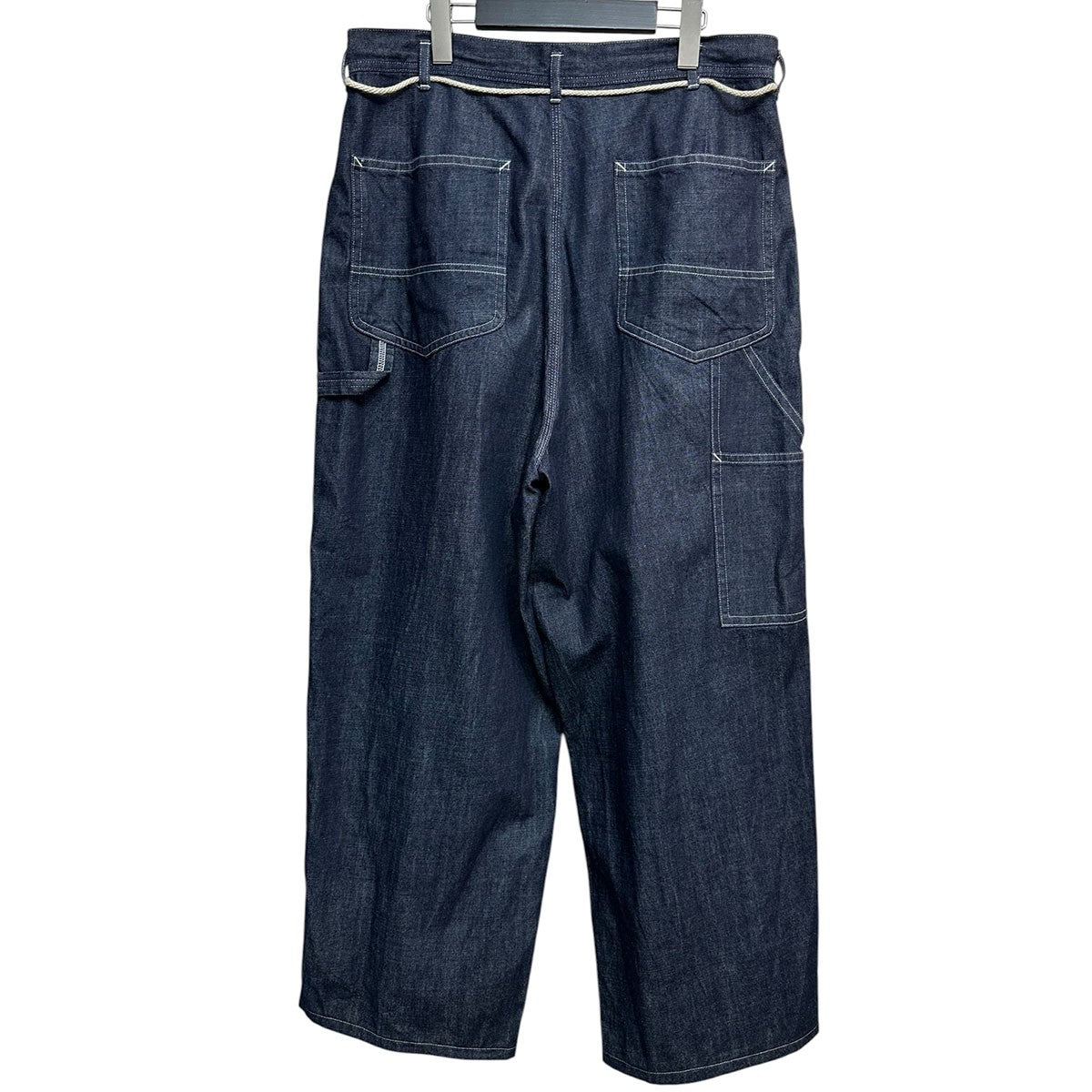 MARKA TUCK WIDE PAINTER PANTS 10oz ORGANIC COTTON DENIMデニムワイドペインターパンツM22A-03-PT01C 古着・中古-2枚目のアイテム画像