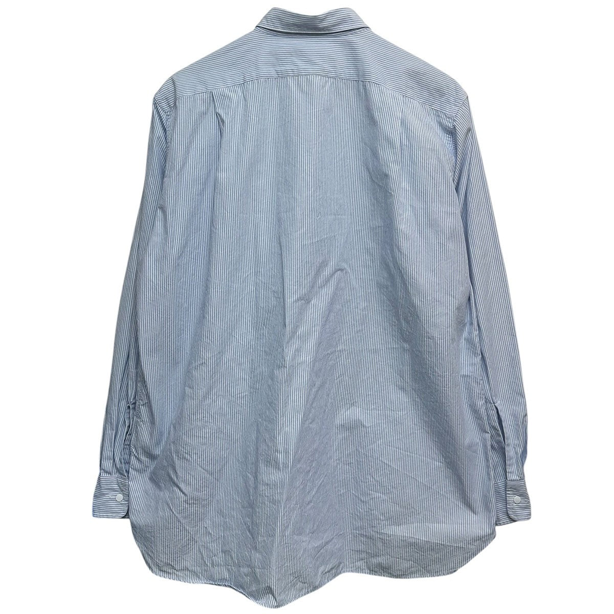 Regular Collar Stripe Wind ShirtオーバーサイズストライプシャツSUGF362