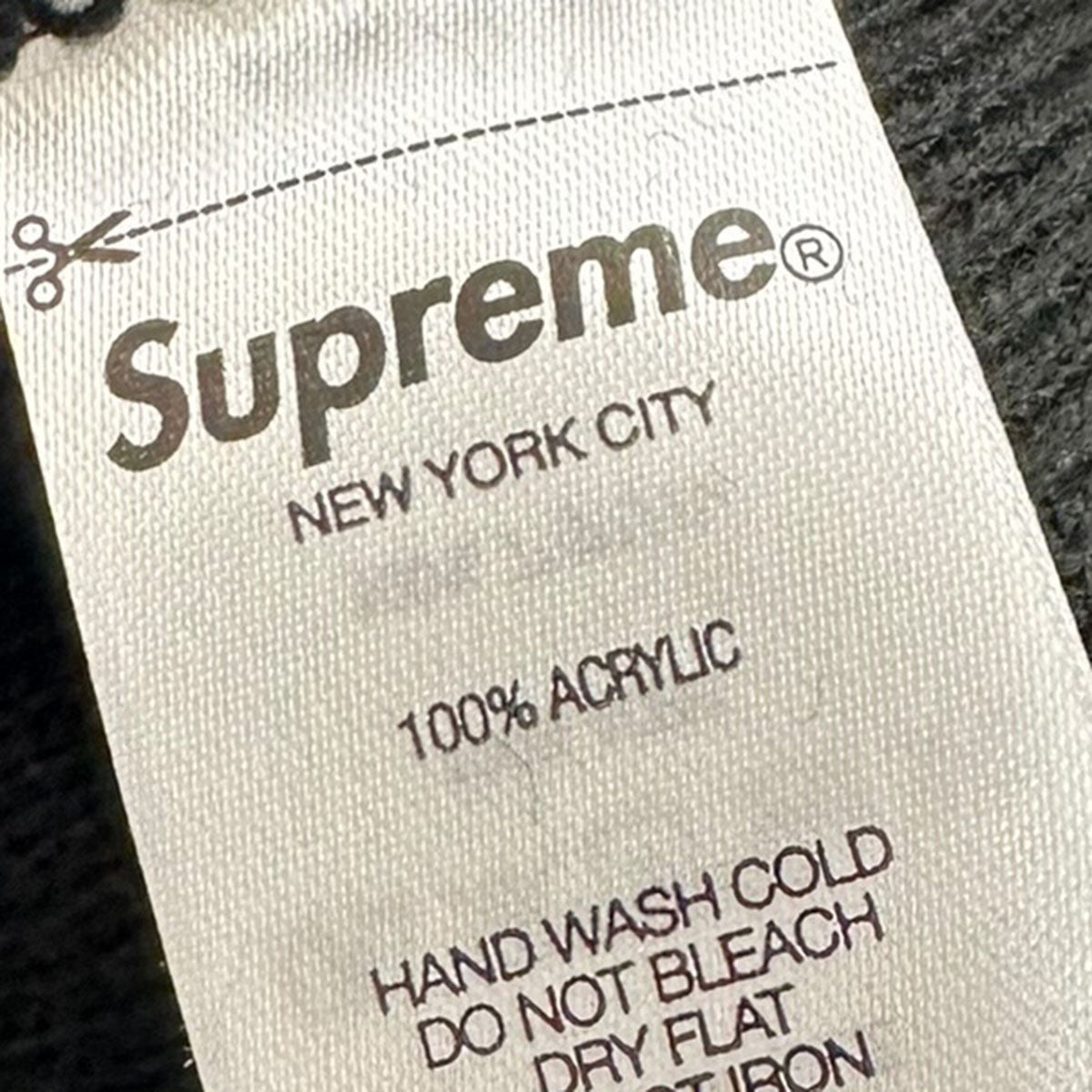 Supreme 22AWAlpine Beanieロゴビーニー ニットキャップ 古着・中古-4枚目のアイテム画像