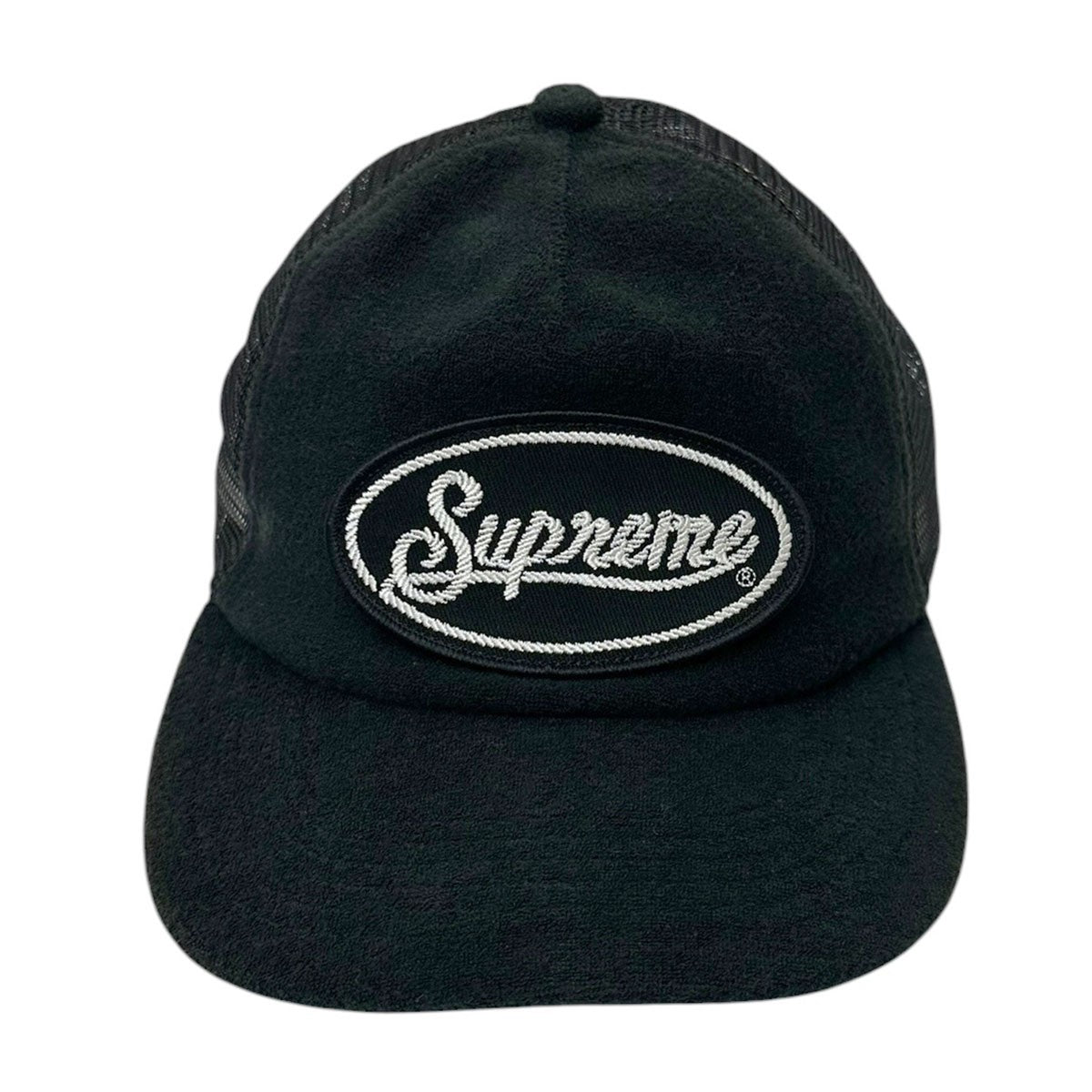 24SSTerry Mesh Back 5-Panelロゴメッシュキャップ