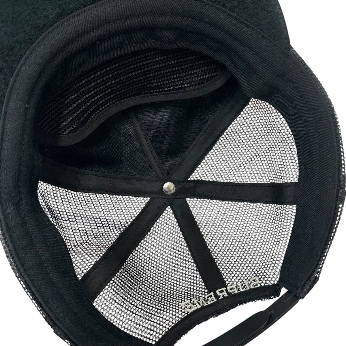 24SSTerry Mesh Back 5-Panelロゴメッシュキャップ