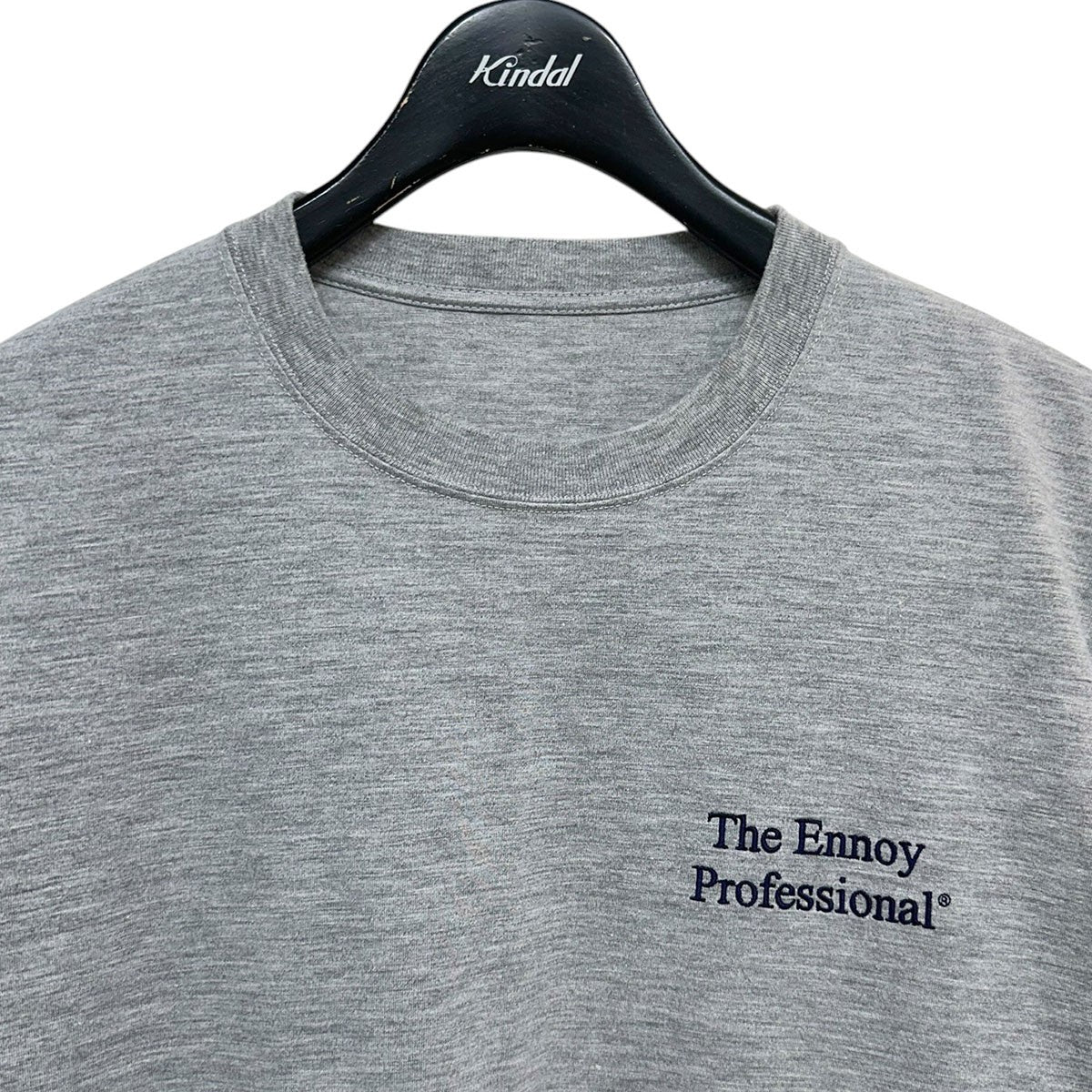 THE ENNOY PROFESSIONAL ロゴ刺繍クルーネックTシャツ 古着・中古-3枚目のアイテム画像
