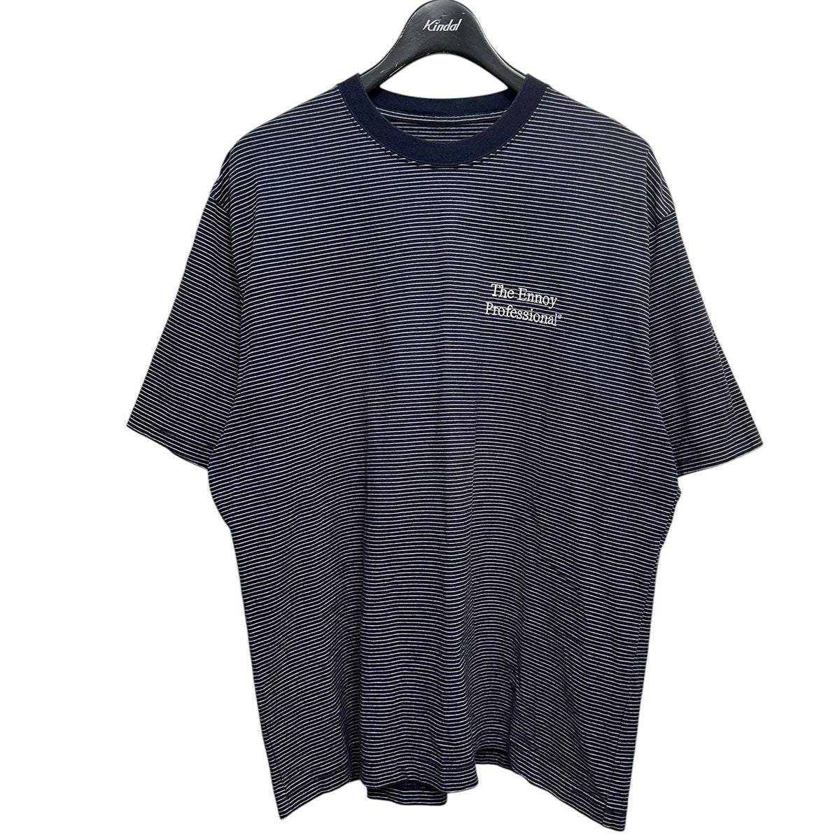 THE ENNOY PROFESSIONAL Border SS T-Shirtロゴ刺繍ボーダーTシャツ 古着・中古-1枚目のアイテム画像