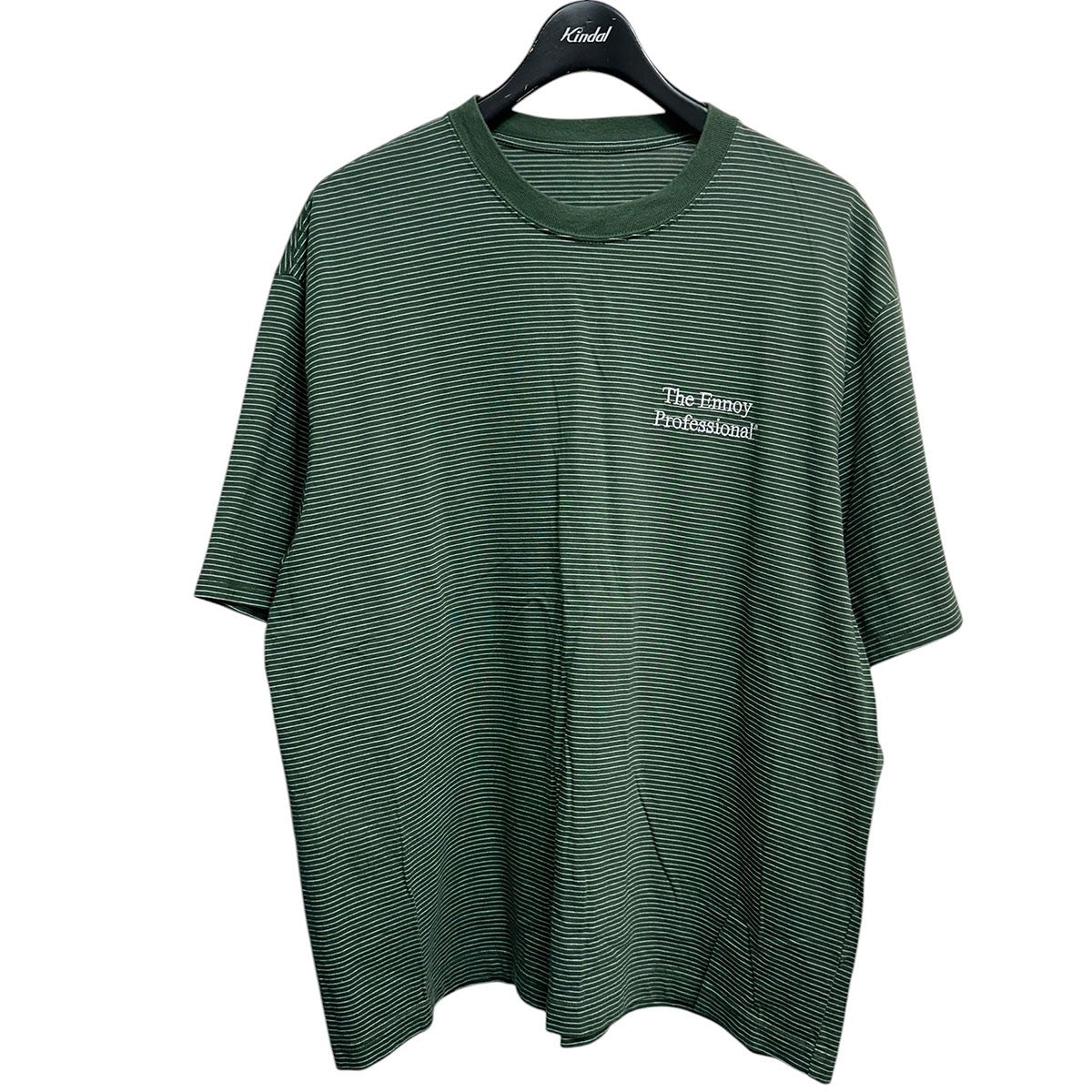 THE ENNOY PROFESSIONAL S／S Border T-Shirtロゴ刺繍ボーダーTシャツ 古着・中古-1枚目のアイテム画像