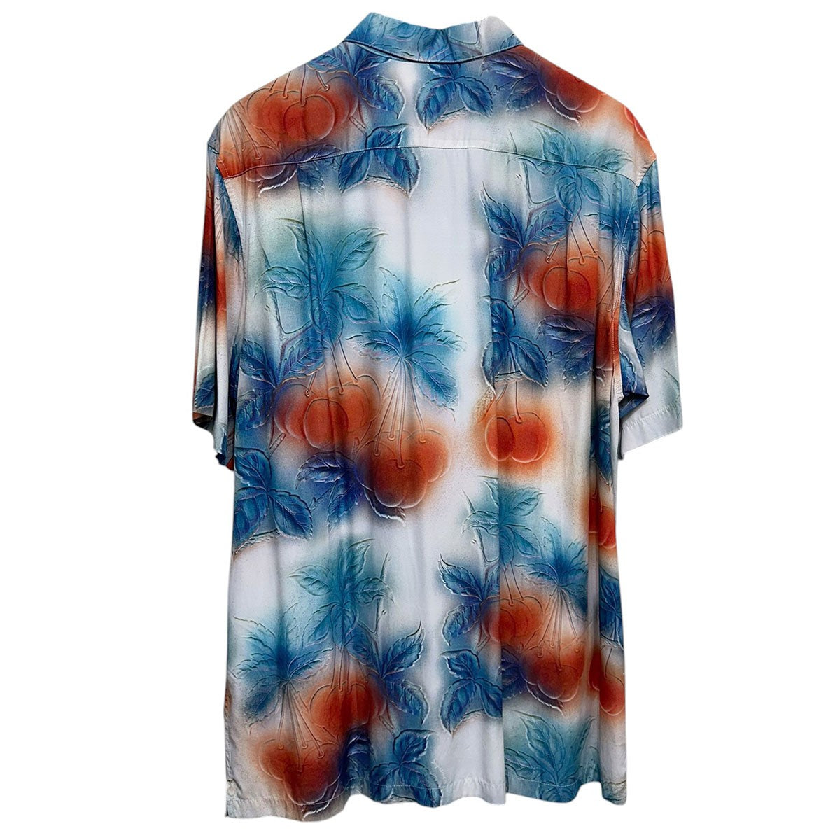 23SSCherries S／S Shirt総柄レーヨン半袖シャツ