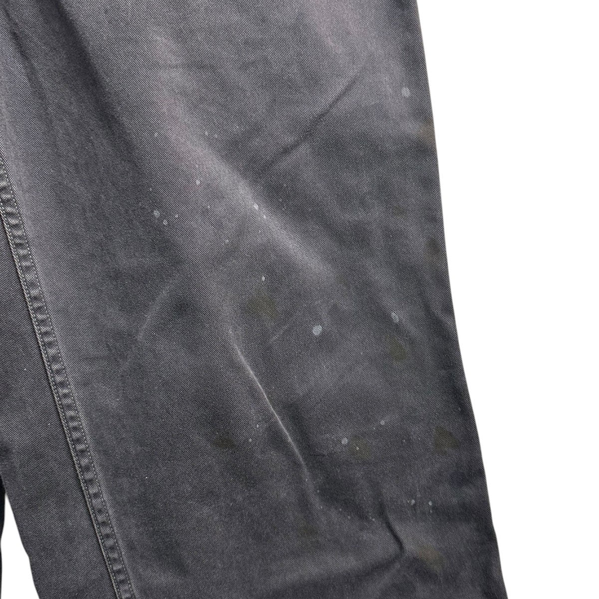 26SSBLACK WORK TROUSERS AGEDヴィンテージ加工チノパンツ