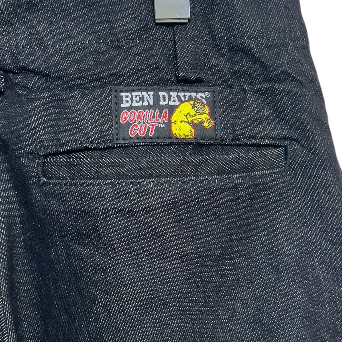 USA GORILLA CUT Black Denimデニムパンツ673