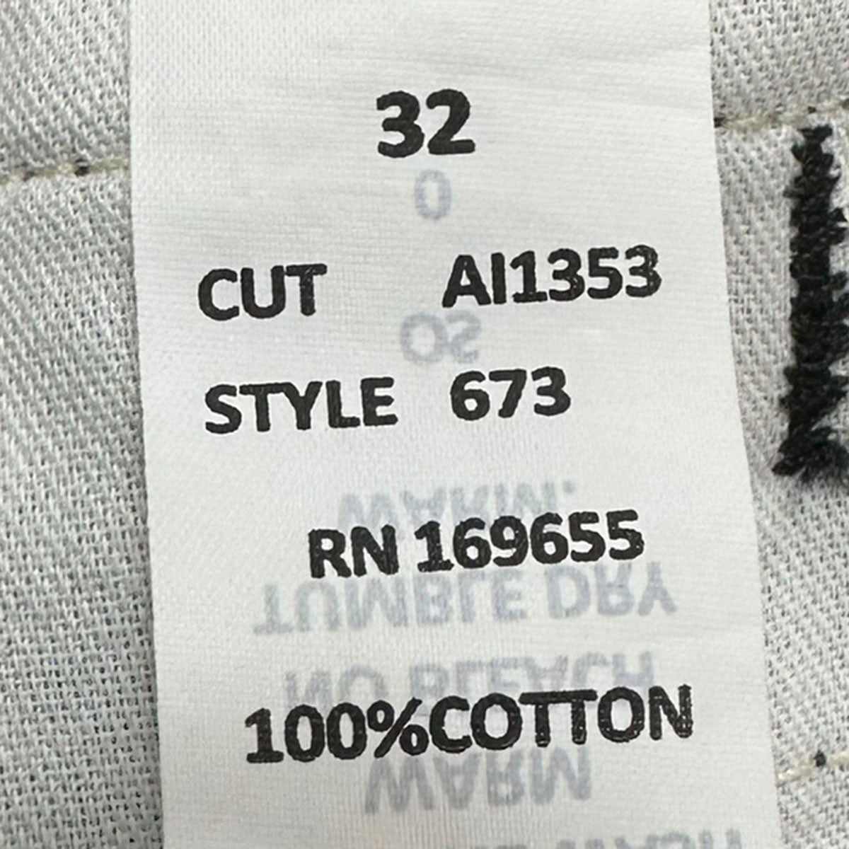 USA GORILLA CUT Black Denimデニムパンツ673