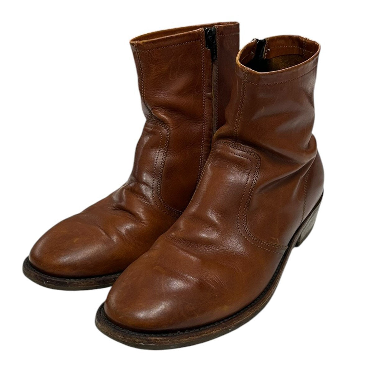Tight High Ancle Bootレザーアンクルブーツ