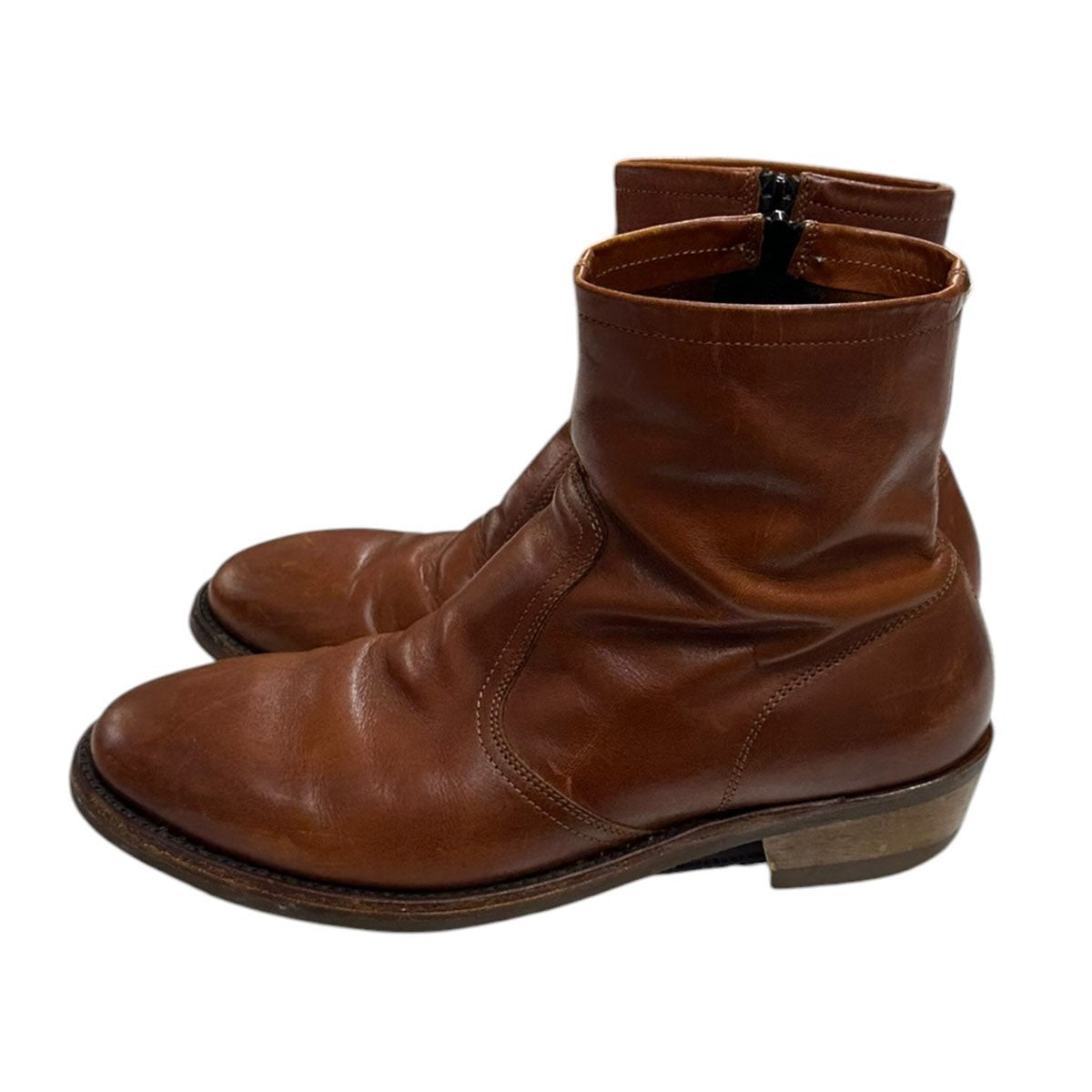 Tight High Ancle Bootレザーアンクルブーツ