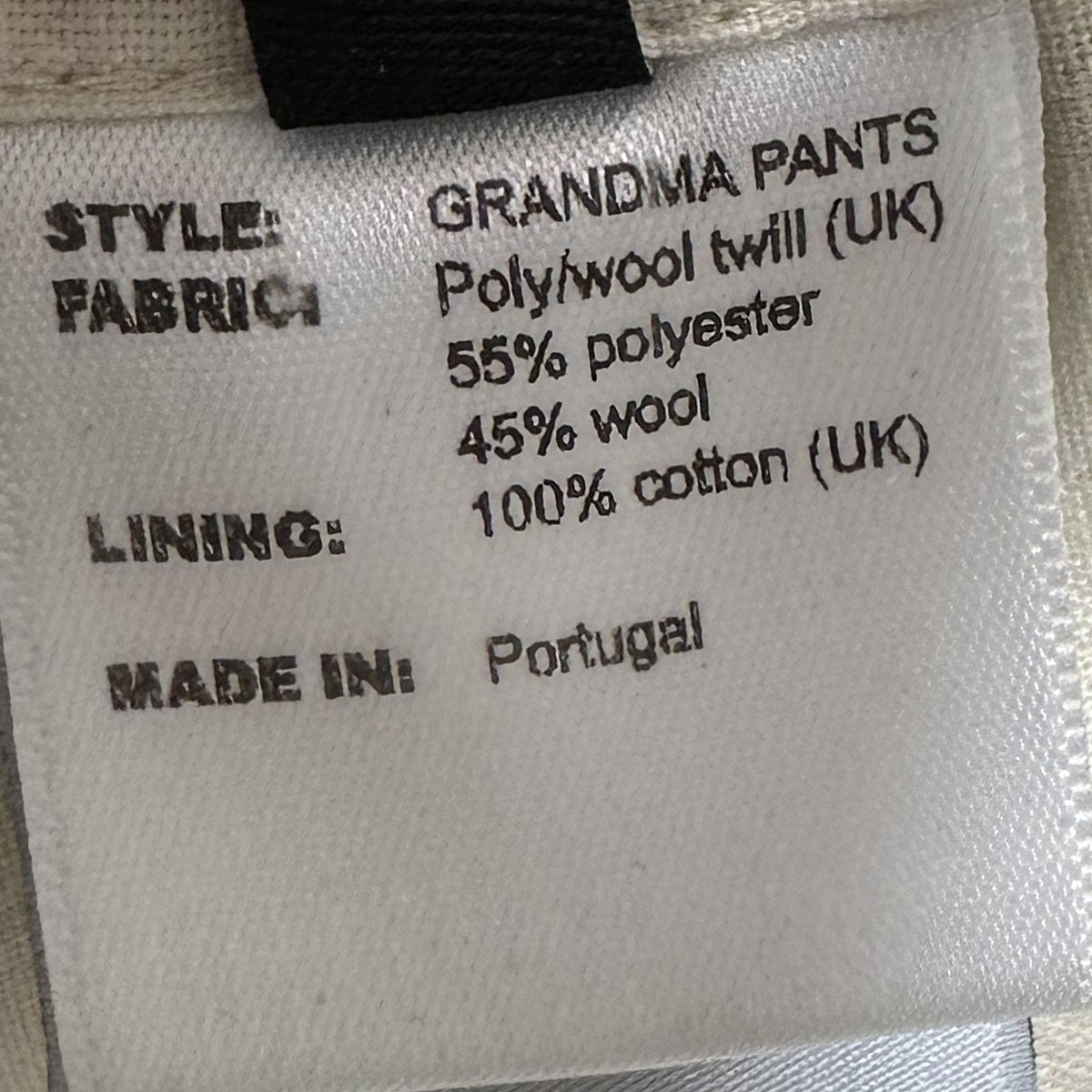GRANDMA PANTSイージースラックス