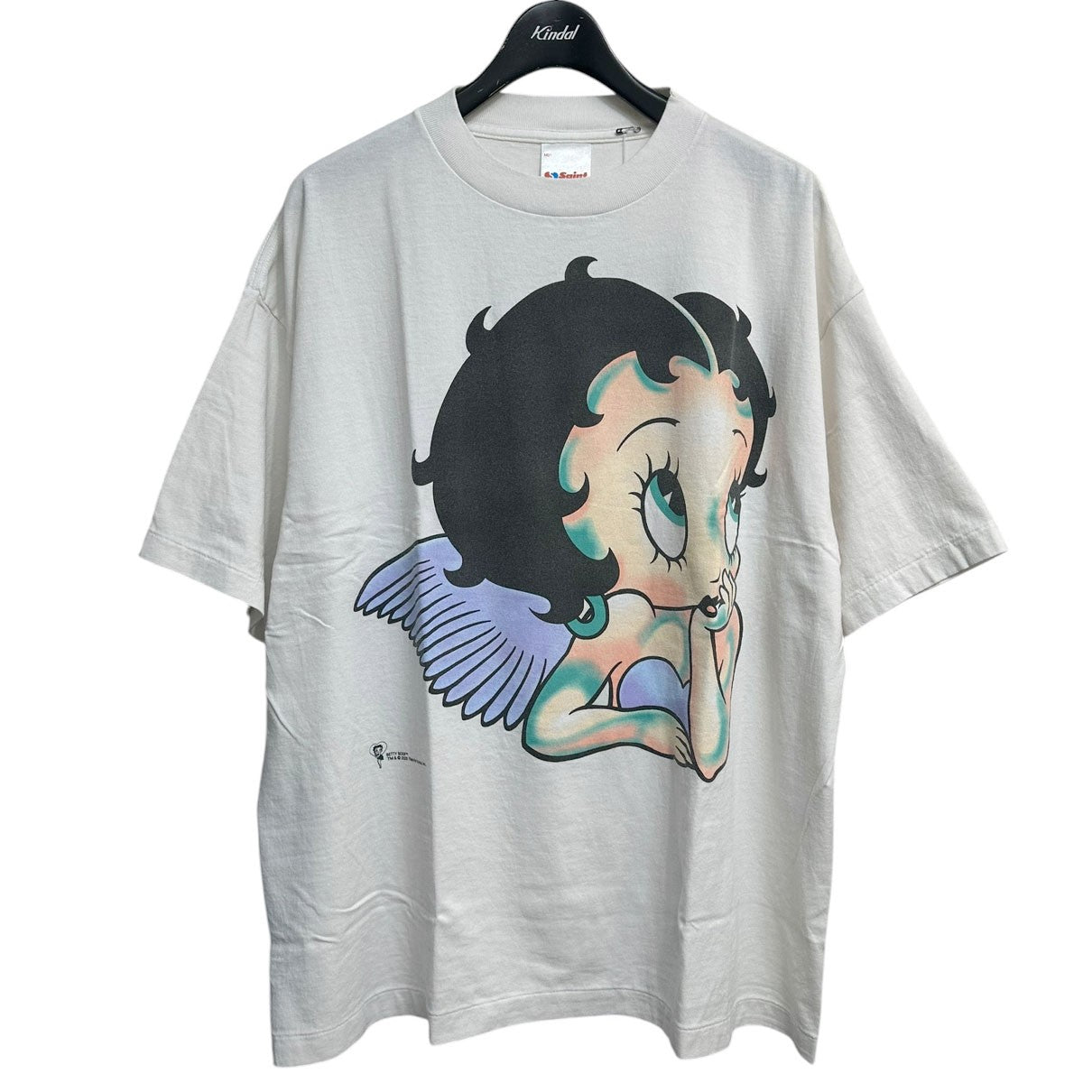 26AWANGEL BTY SS T-SHIRTBetty Boop エンジェルプリントTシャツSM-MK1-0000-C11