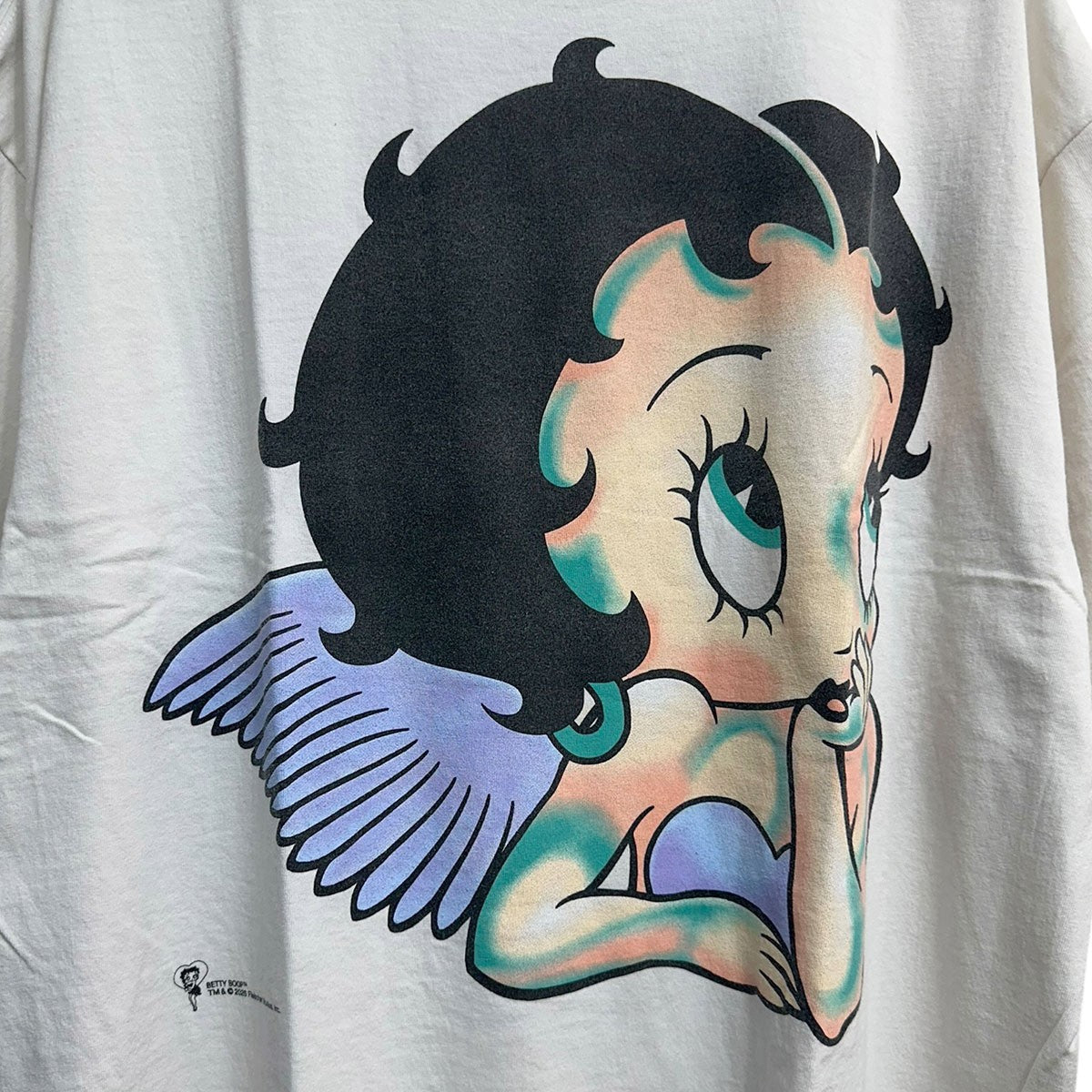 26AWANGEL BTY SS T-SHIRTBetty Boop エンジェルプリントTシャツSM-MK1-0000-C11