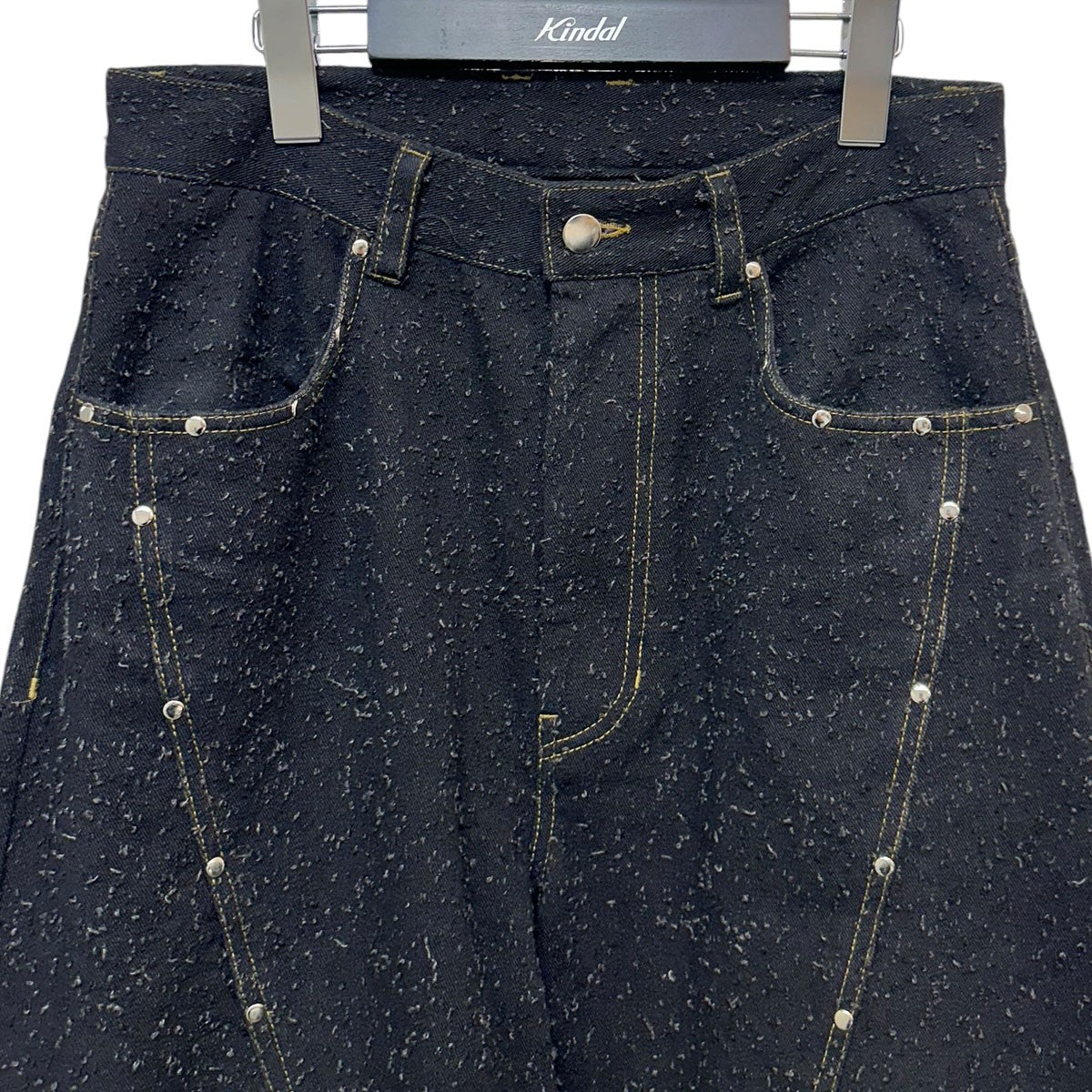 25AWSTUDS JQ DENIM PANTSスタッズジャガードデニムパンツTPM25305001