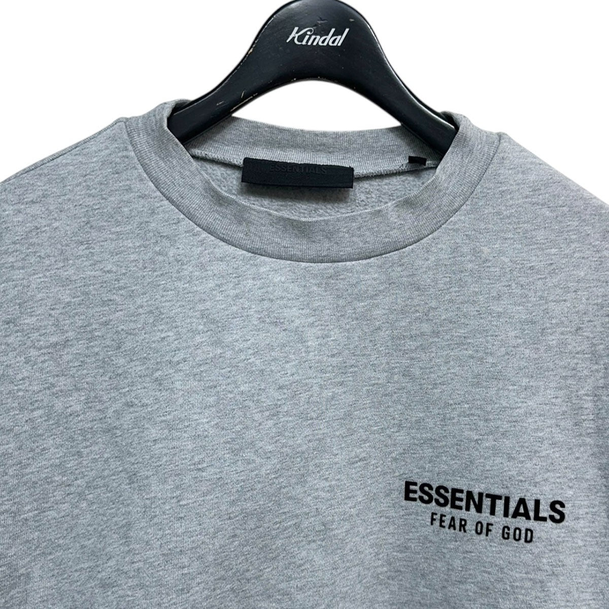 FLEECE CREWNECKロゴプリントスウェットシャツ