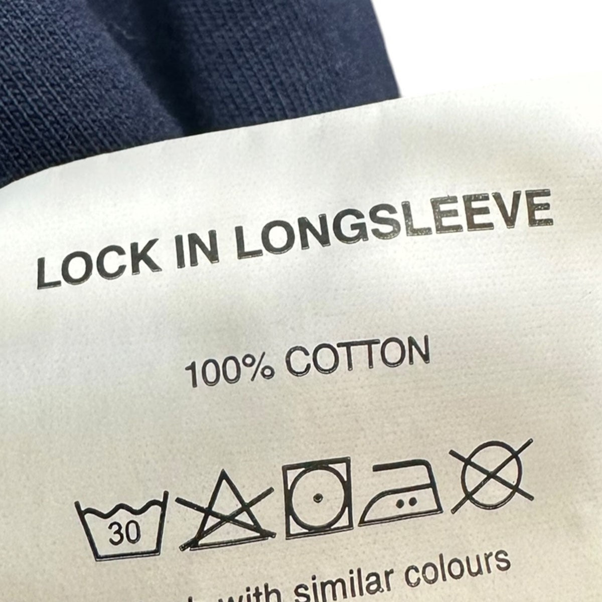 26SSLOCK IN LONGSLEEVEロゴプリント長袖Tシャツ