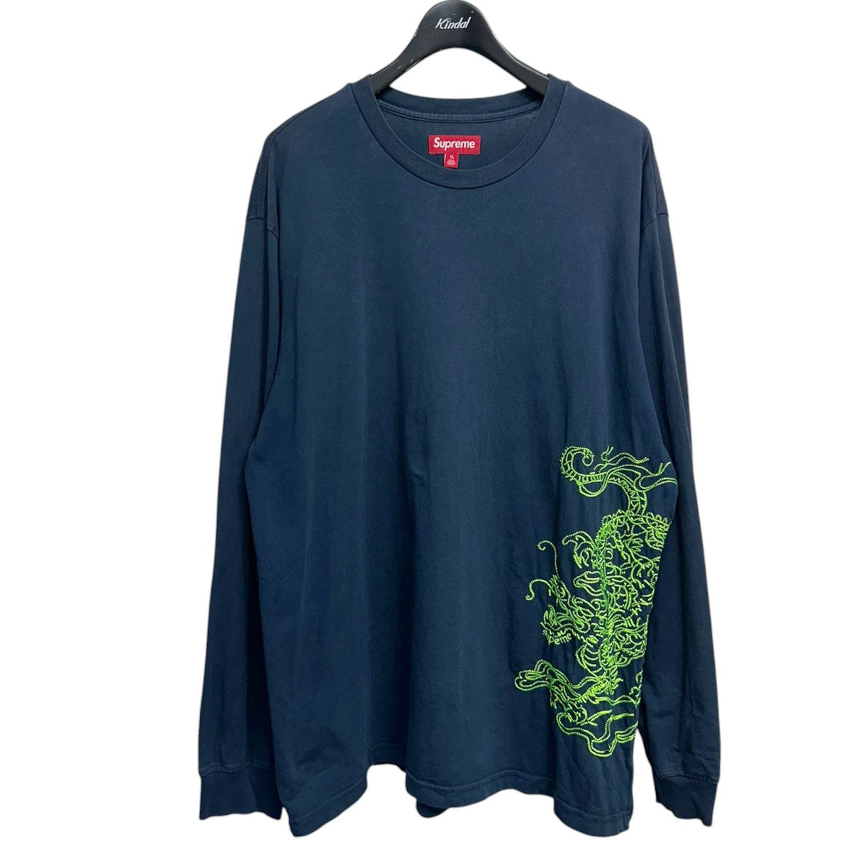 24AWDragon Embroidered L／S Topドラゴン刺繍長袖Tシャツ
