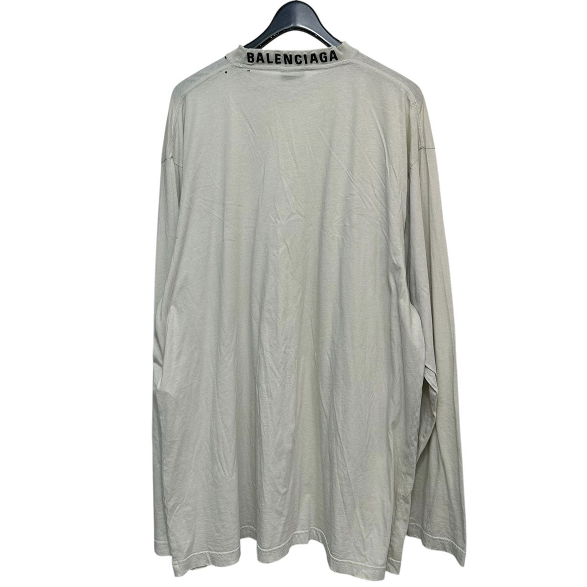 Oversized Crewneck L／Sダメージ加工長袖Tシャツ739783 TOVF4