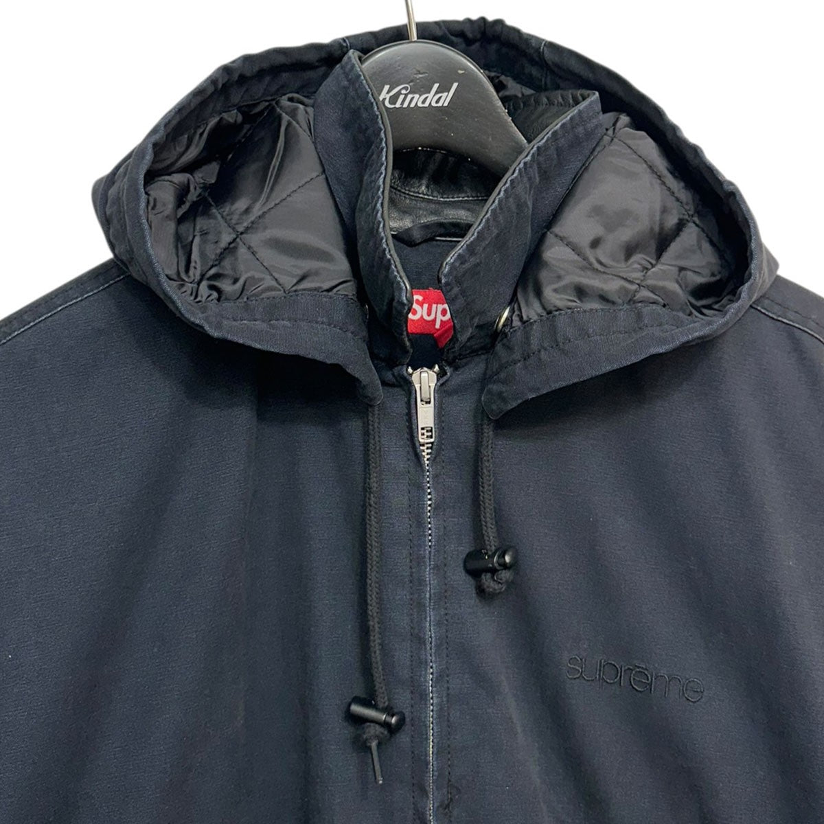 24AWLeather Collar Utility Jacketレザーカラーユーティリティジャケット