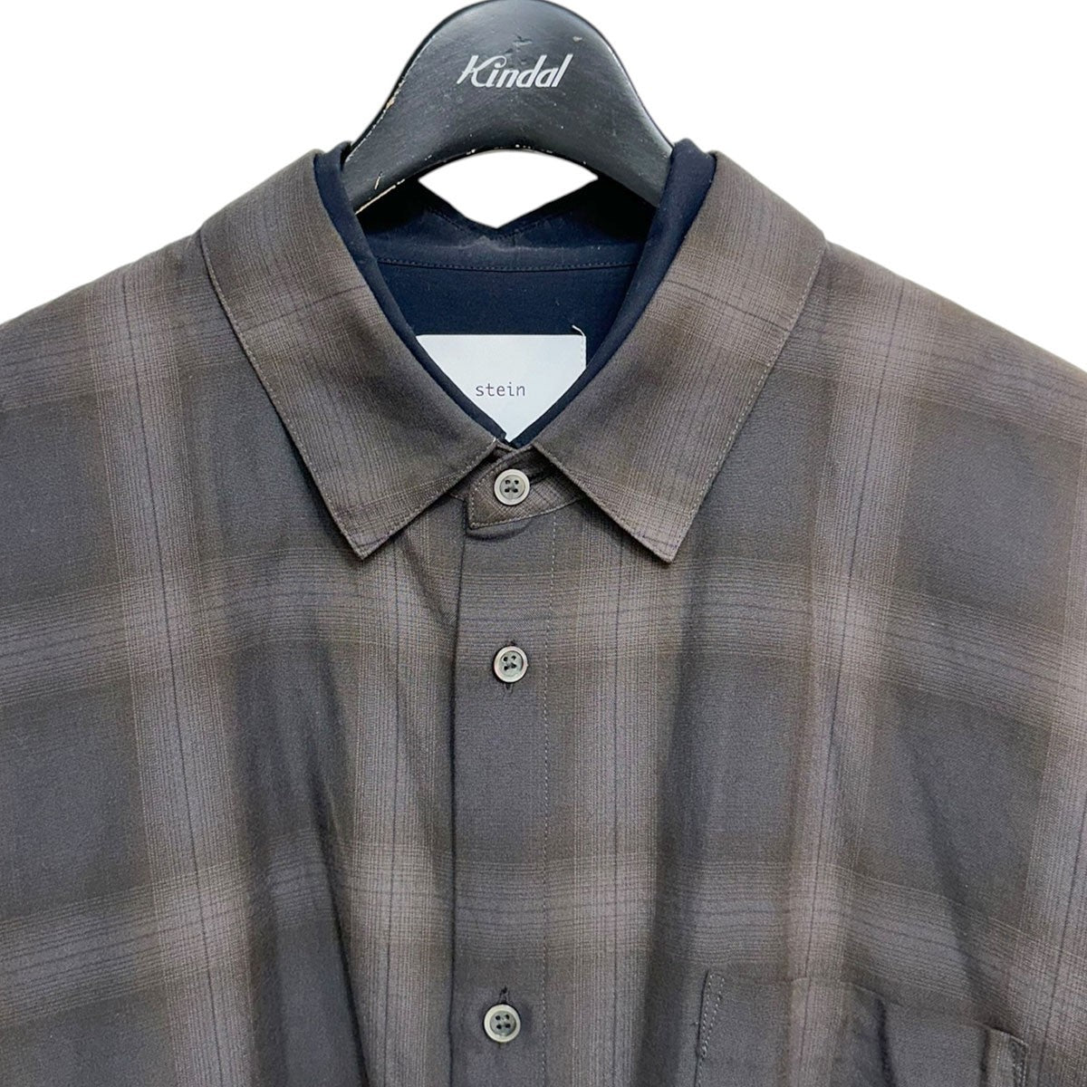 23SSOVERSIZED LAYERED SHIRTオーバーサイズレイヤードシャツST.547-2