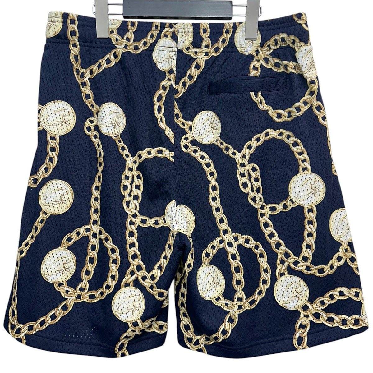 Chains Mesh Shortチェーンプリントメッシュショーツ ショートパンツ