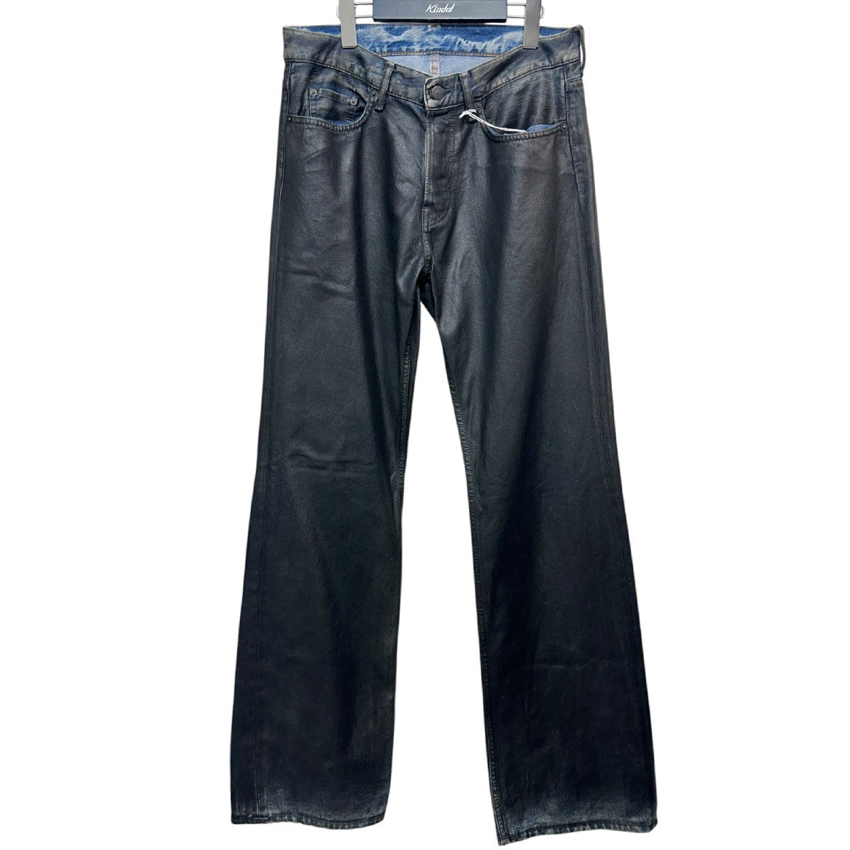 Regular Fit Jeans 2010M Charcoal RegularコーティングレギュラーフィットデニムパンツB00452