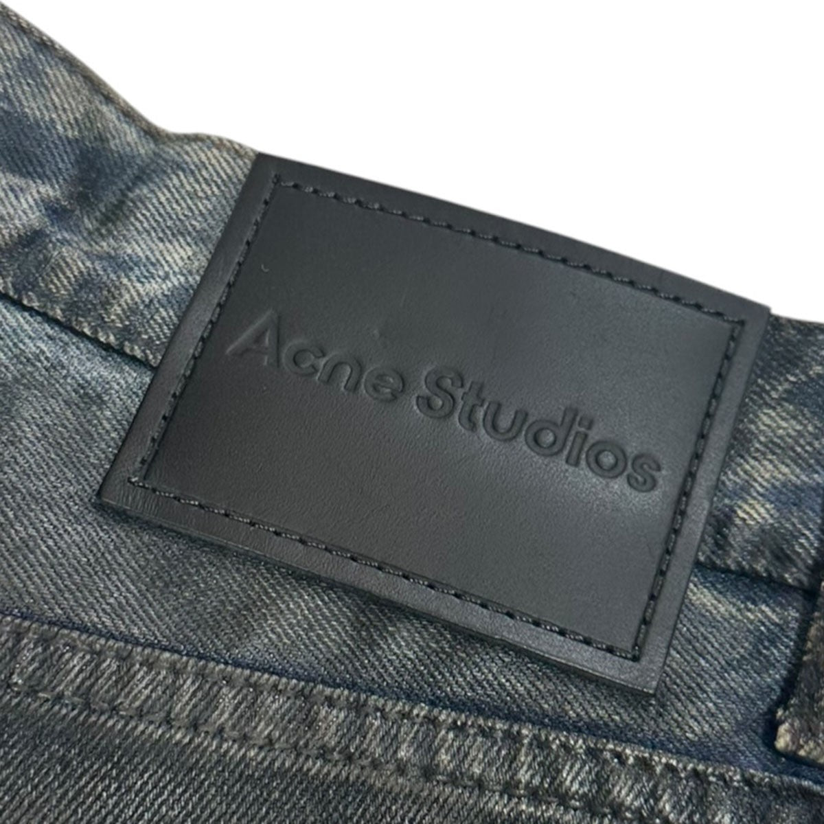 Regular Fit Jeans 2010M Charcoal RegularコーティングレギュラーフィットデニムパンツB00452