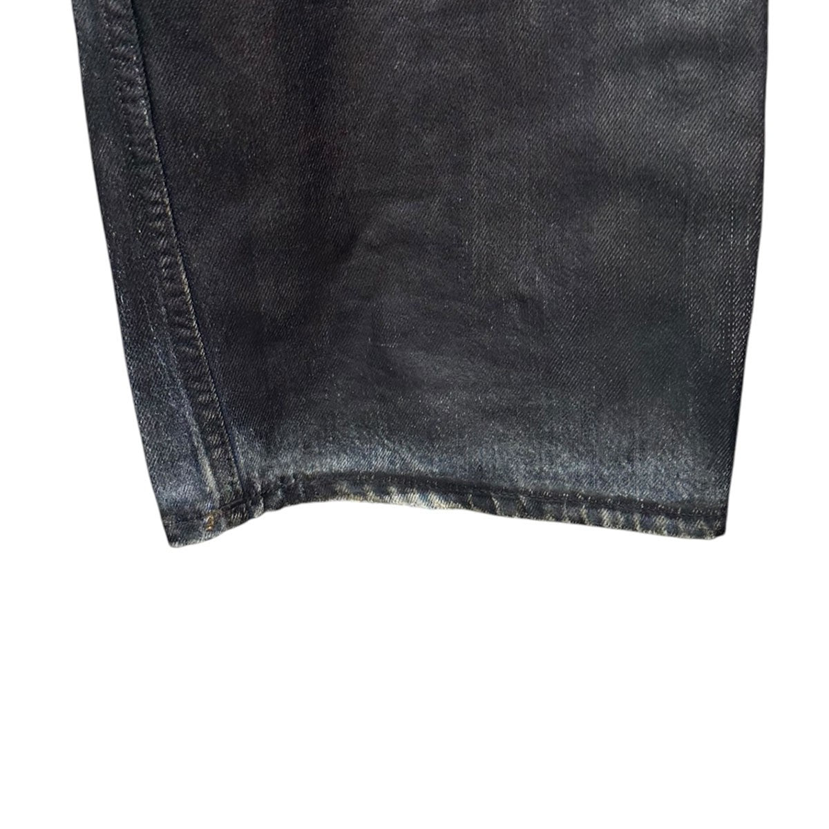 Regular Fit Jeans 2010M Charcoal RegularコーティングレギュラーフィットデニムパンツB00452