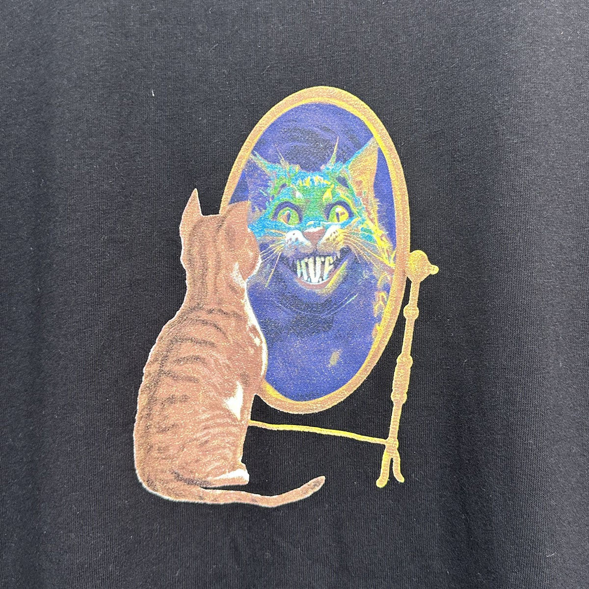 Mirror TeeプリントTシャツ