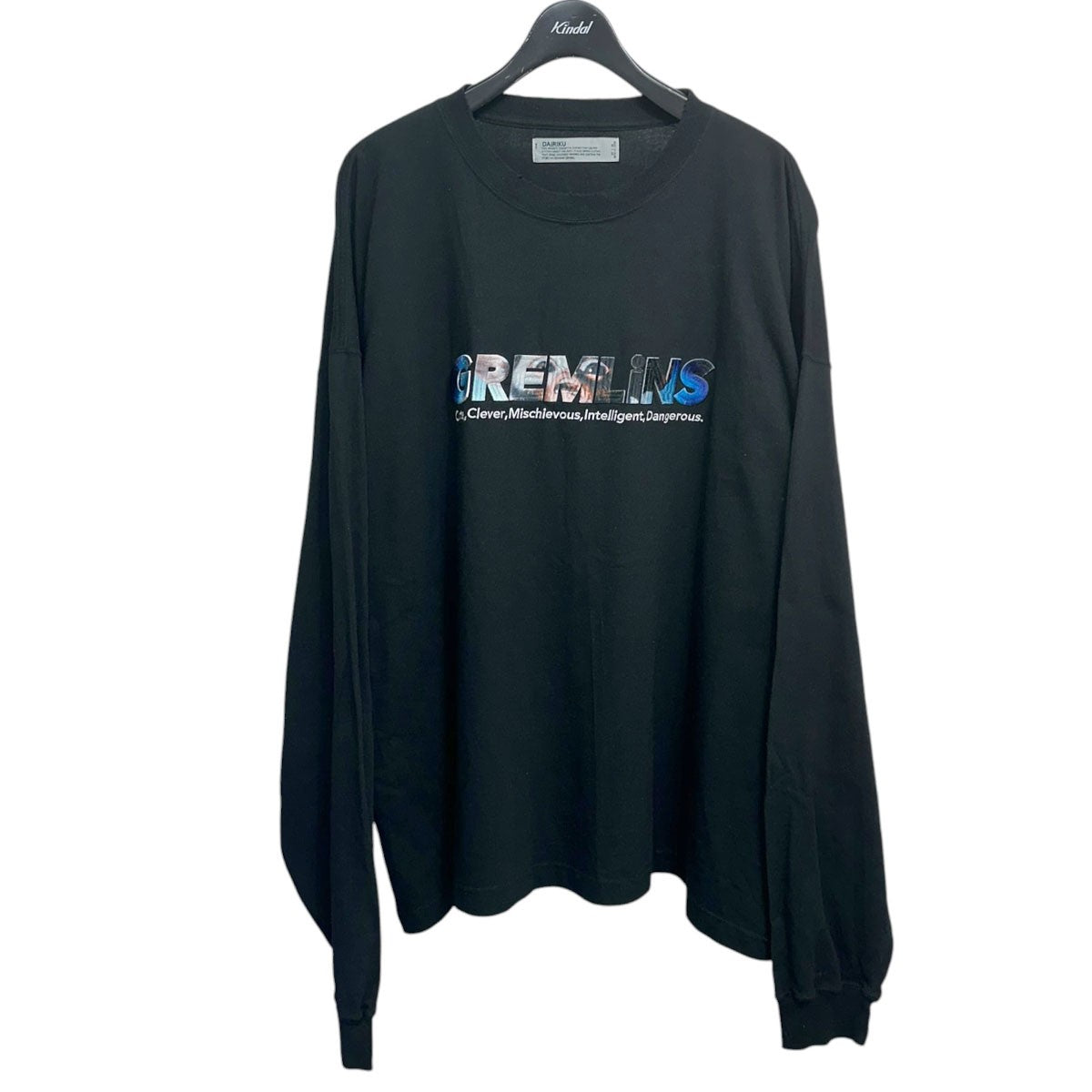 GREMLiNS L-S TEE長袖Tシャツ24SS C-15