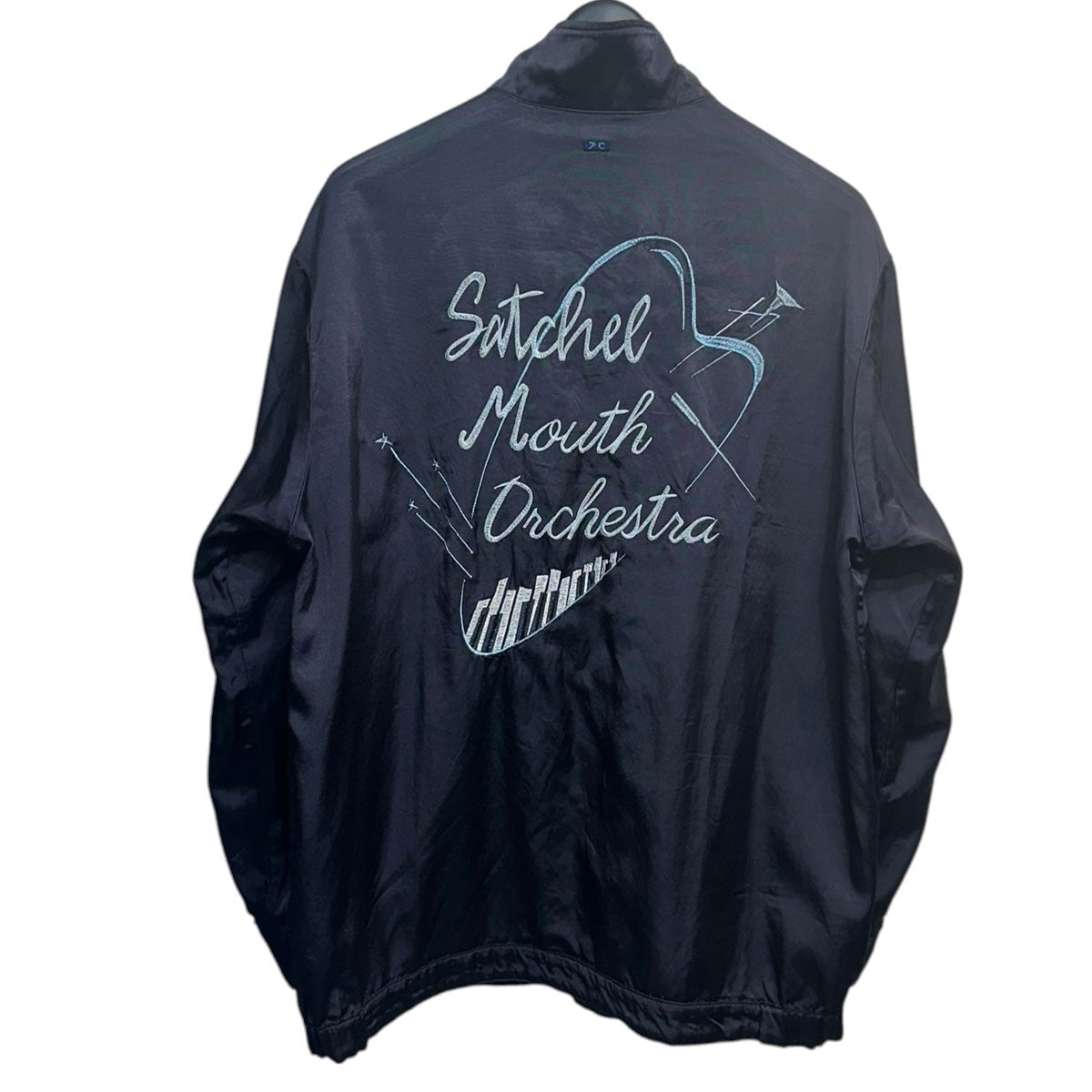 26SSSATCHEL MOUTH ORCHESTRA REVERSIBLE ZIP UP JACKETLouis Armstrongモチーフリバーシブルジップアップジャケット