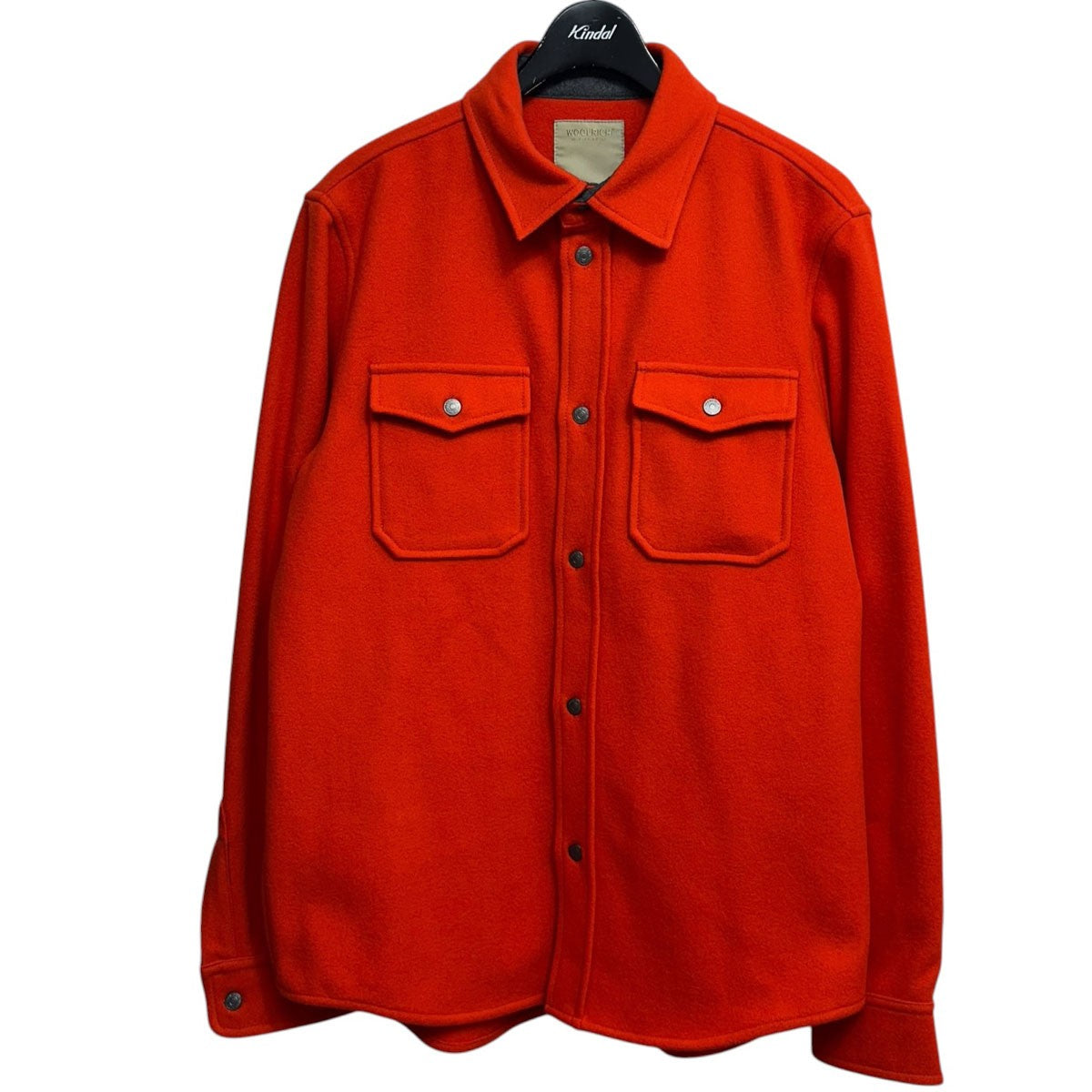 ALASKAN MELTON PLAIN OVERSHIRTアラスカンメルトンプレインオーバーシャツ