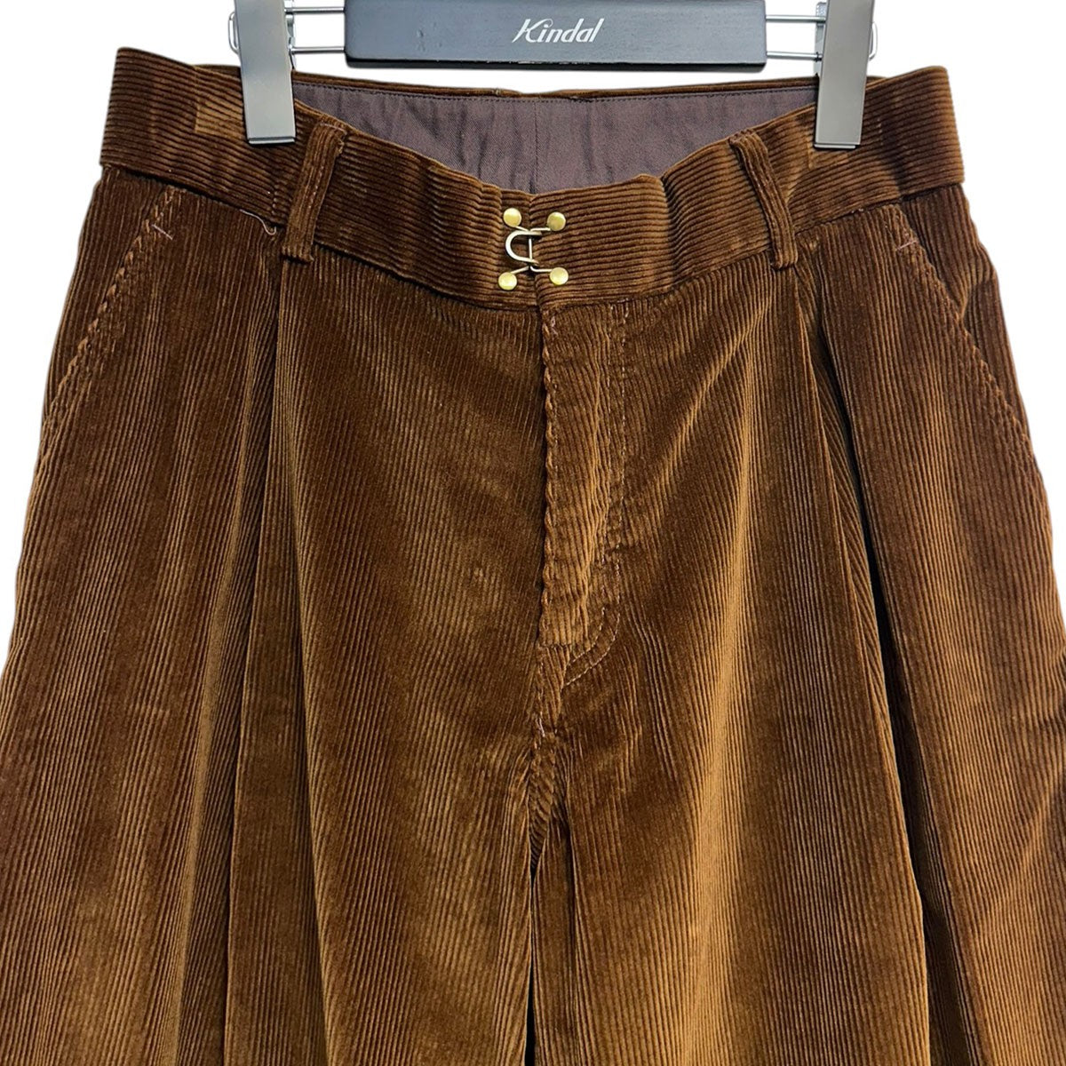 Cotton Corduroy Pantsコットンコーデュロイパンツ22WCM-P11110