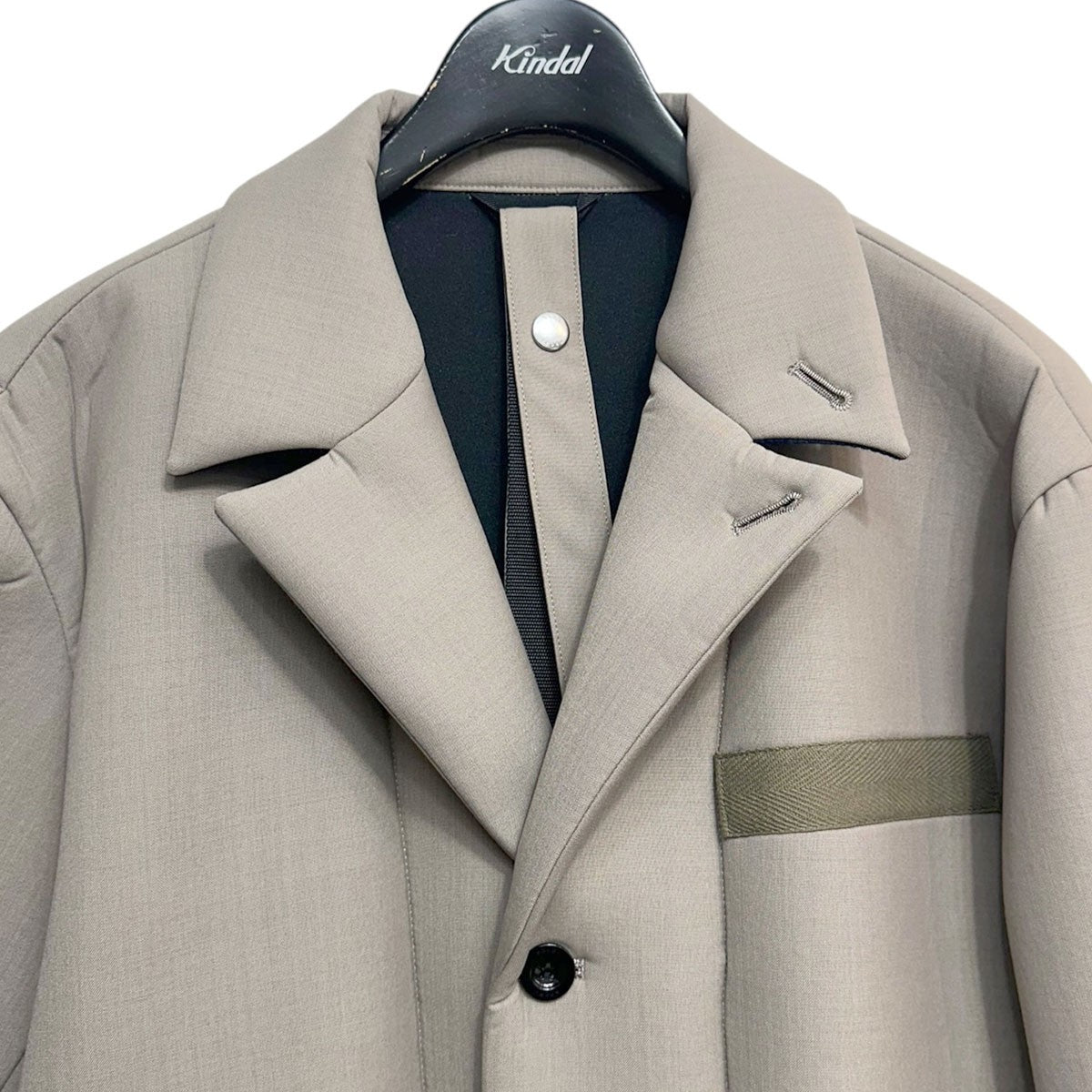 Suiting Bonding Blousonボンディングジャケット23-03118M
