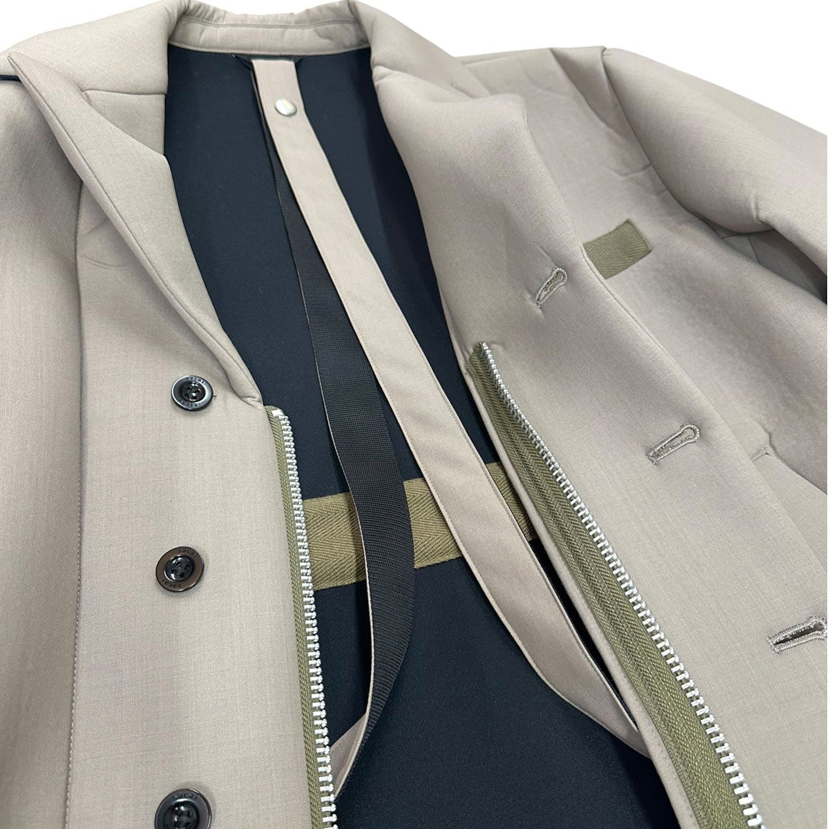 Suiting Bonding Blousonボンディングジャケット23-03118M