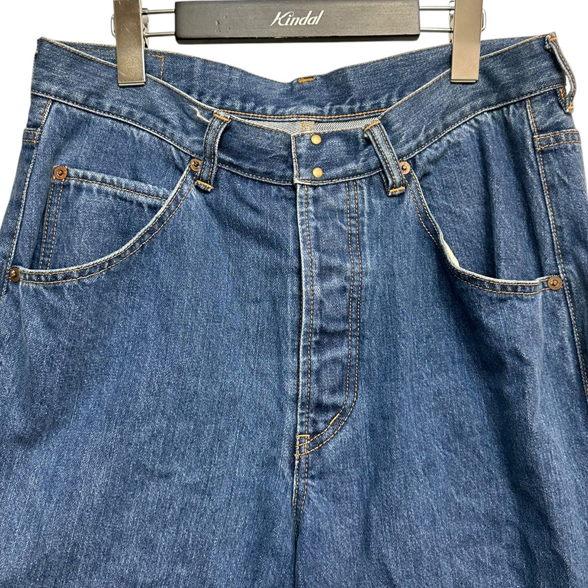 バギーデニムパンツ