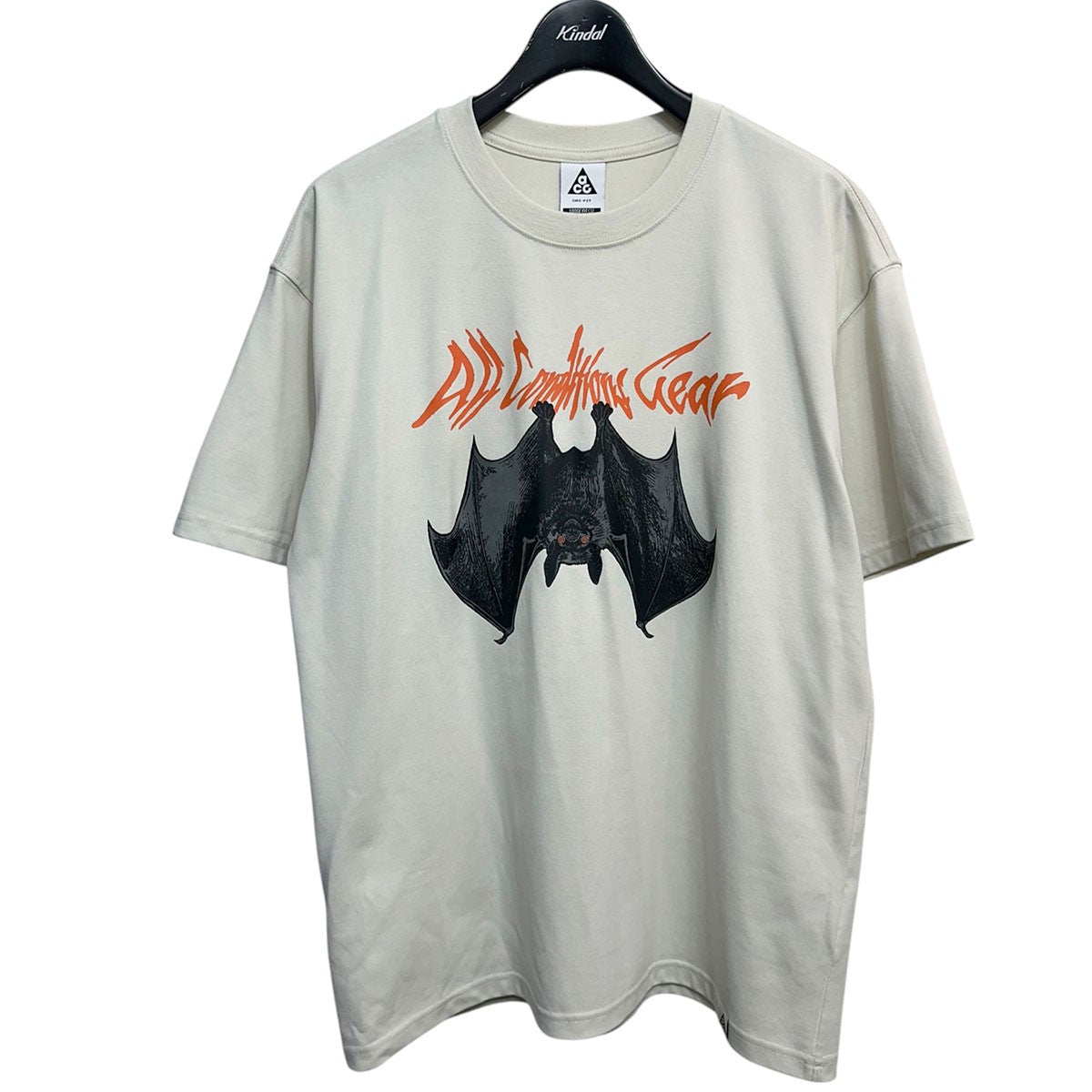 AS M ACG DF TEE LSE CAMP BATS SEA GLASSプリントTシャツ
