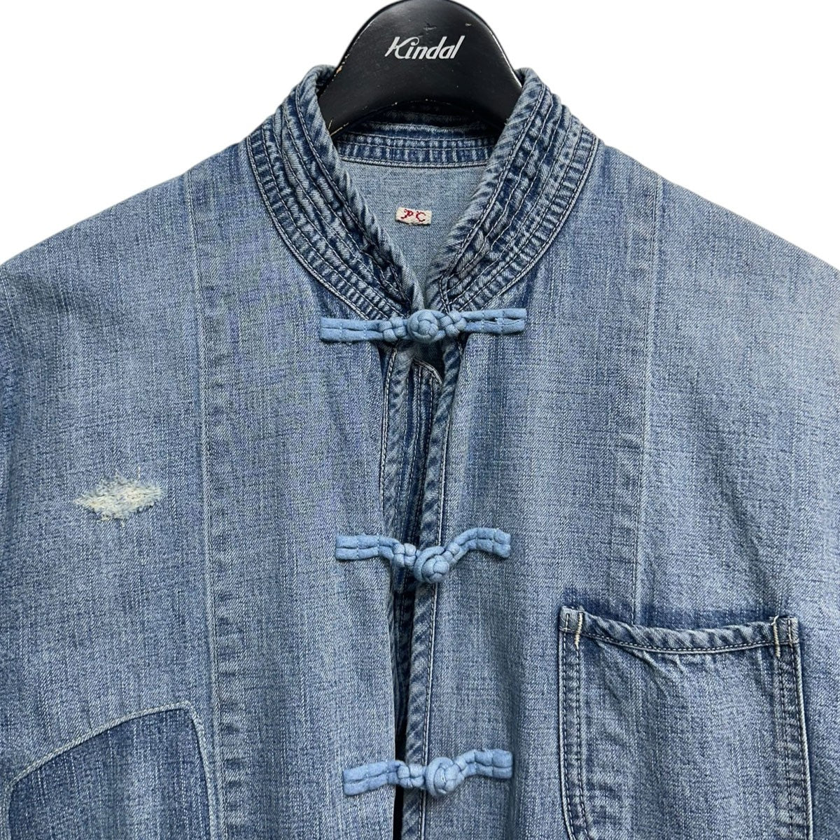 CANNERY ROW DENIMCHINESE JACKETデニムチャイニーズジャケット