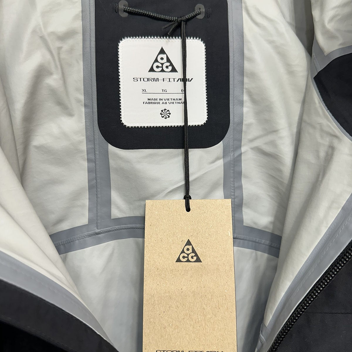 NIKE ACG SFADV MORPHO RAIN JKTモルフォ Storm-FIT ADV レインジャケットHJ2688-010 古着・中古-4枚目のアイテム画像