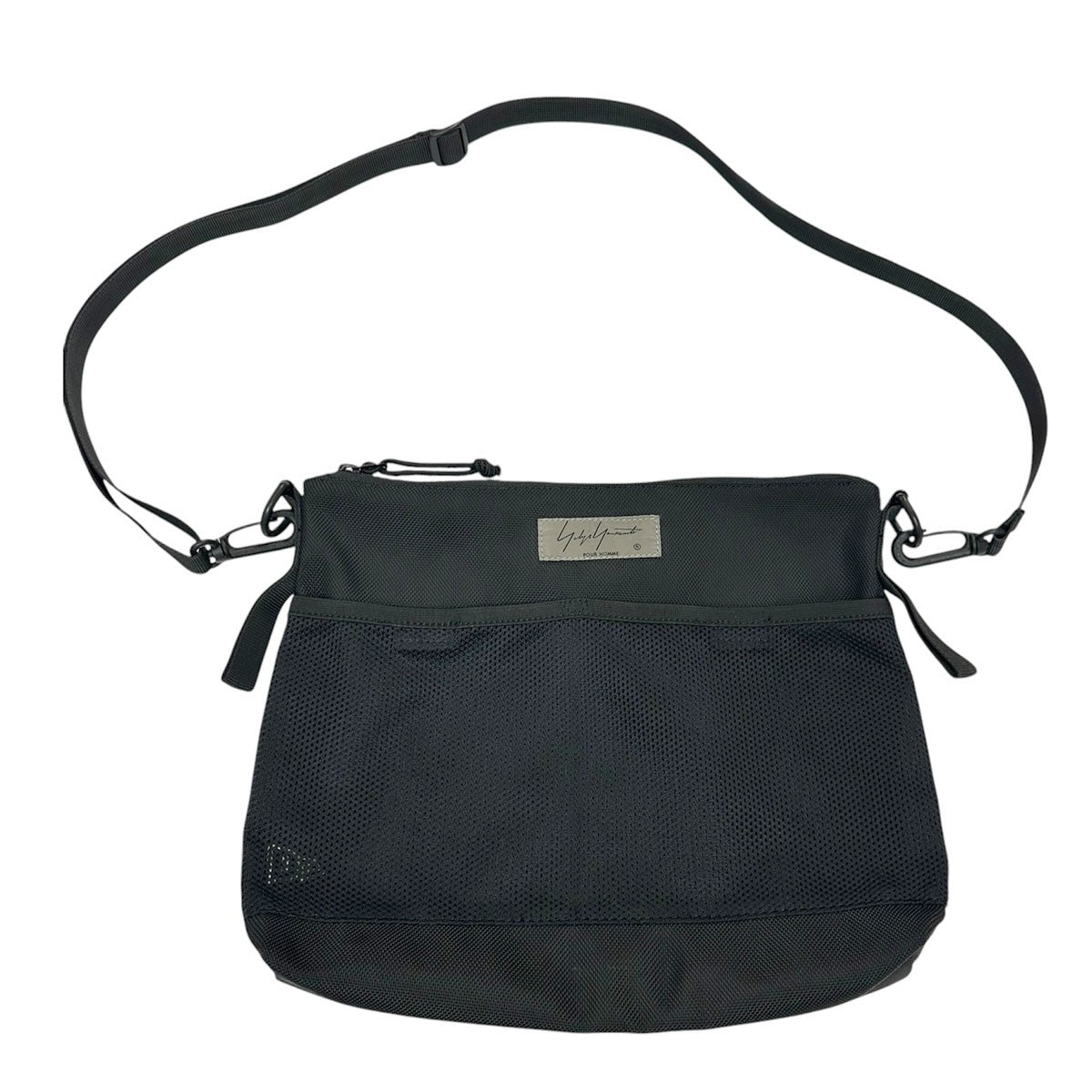 Yohji Yamamoto pour homme×New Era ダブルネームショルダーバッグ 古着・中古-1枚目のアイテム画像