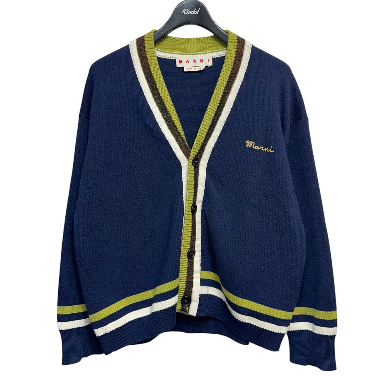 MARNI 26SSウールカーディガンCDMG0186Q0 古着・中古-1枚目のアイテム画像