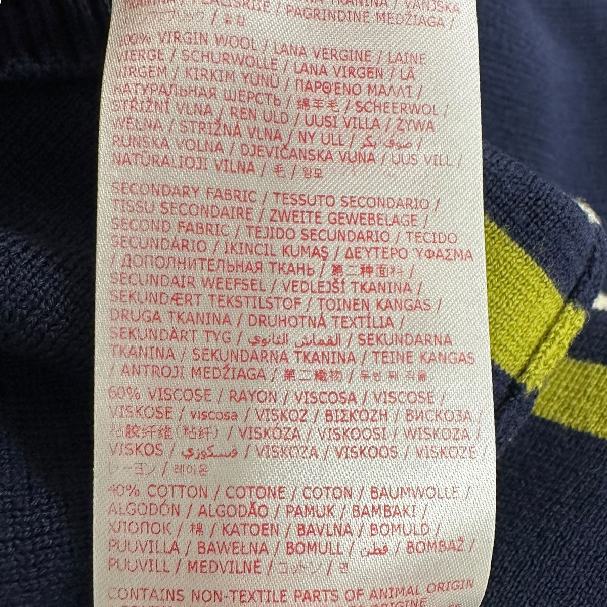 MARNI 26SSウールカーディガンCDMG0186Q0 古着・中古-5枚目のアイテム画像