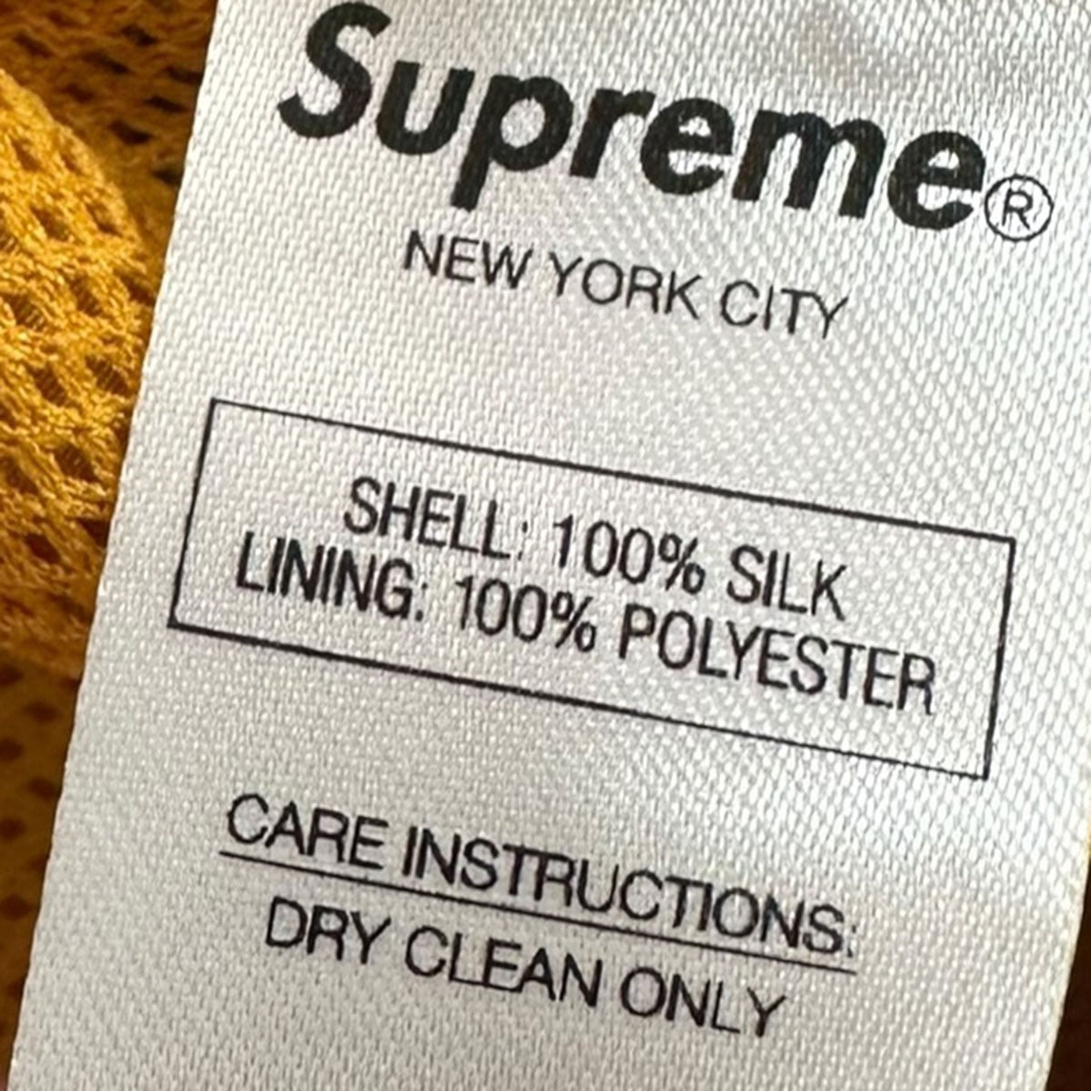 Supreme 18SSAlphavet Silk Pantアルファベットプリントシルクパンツ 古着・中古-7枚目のアイテム画像