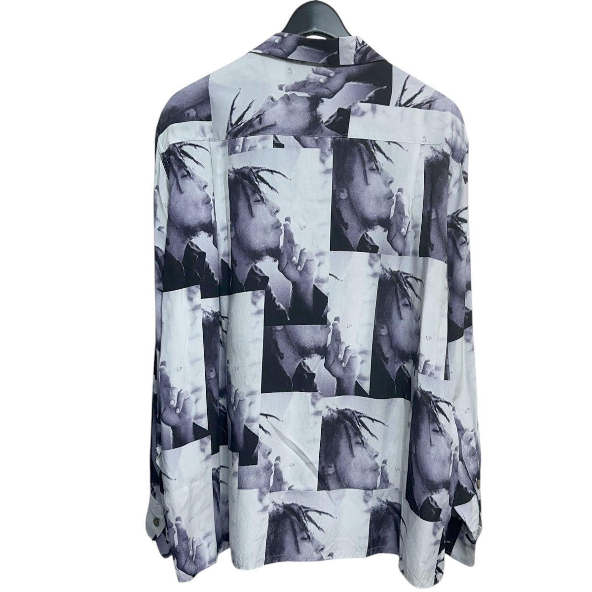 WACKO MARIA BOB MARLEY HAWAIIAN SHIRT L／S(TYPE-1)長袖ハワイアンシャツ 古着・中古-2枚目のアイテム画像