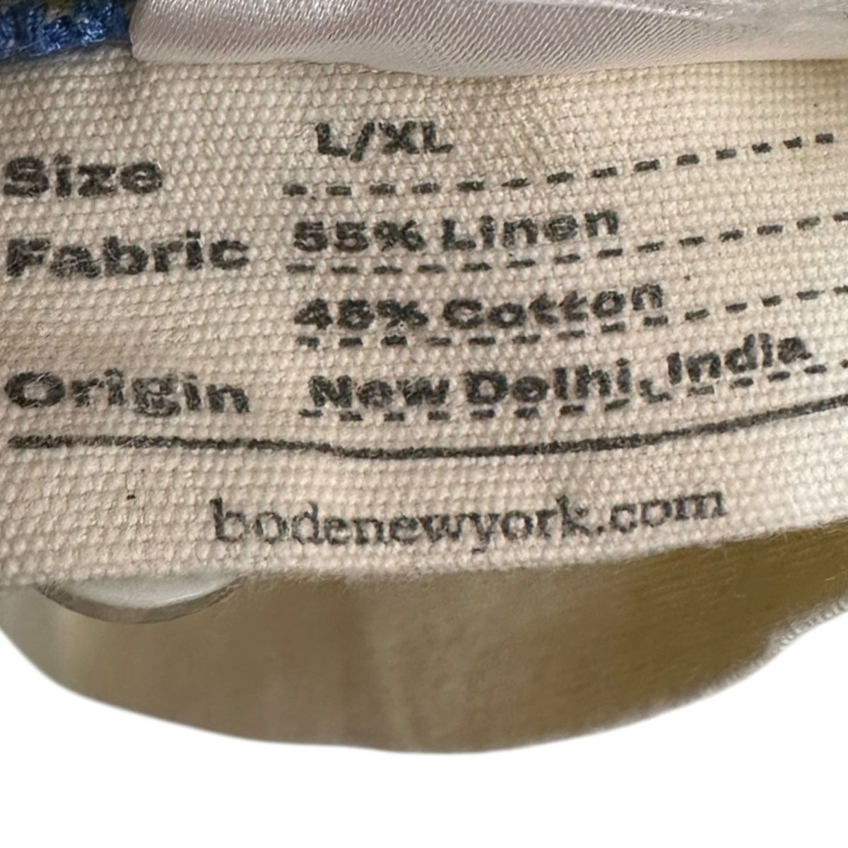 BODE Morning Glory Embrouidered Shirtリネンコットンフラワーモチーフ刺繍シャツ 古着・中古-4枚目のアイテム画像