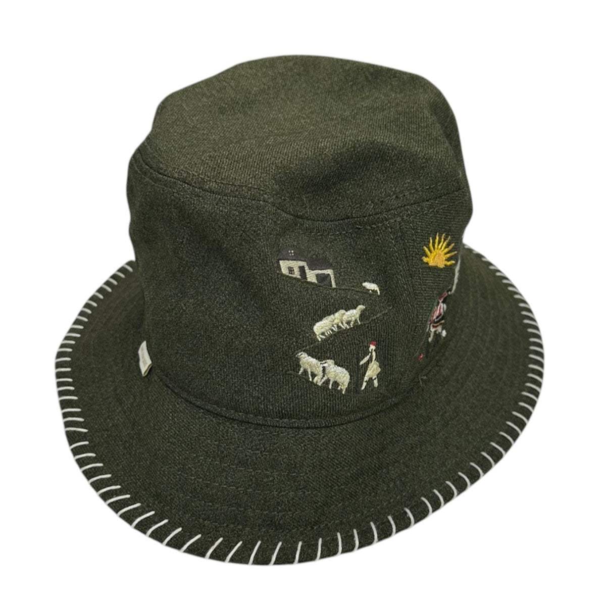 Aime Leon Dore Village Bucket Hat刺繍バケットハット 古着・中古-3枚目のアイテム画像