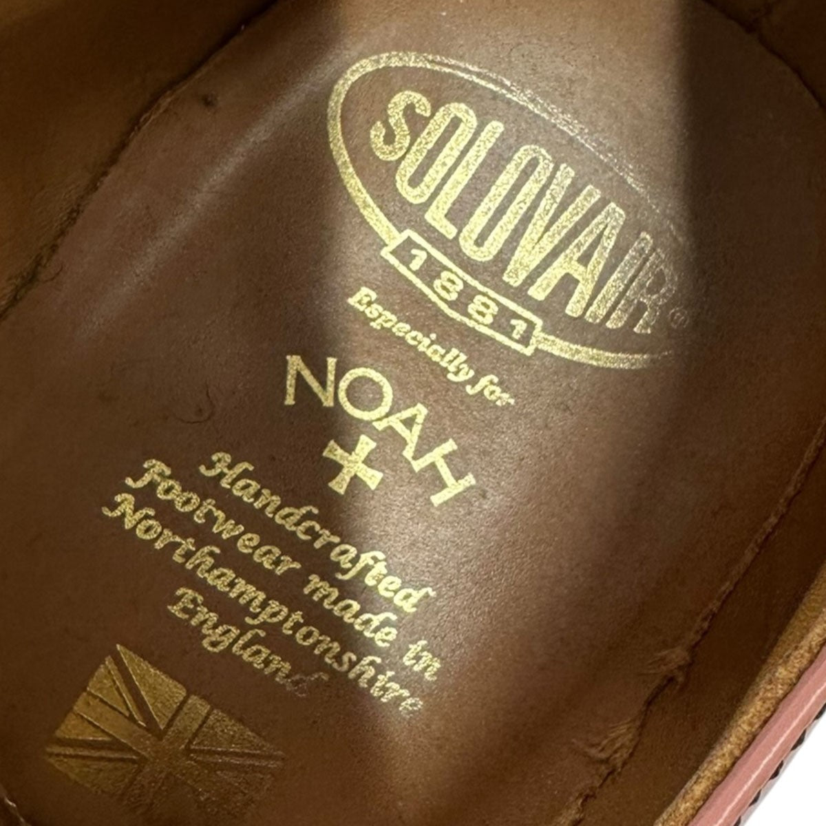 SOLOVAIR×NOAH 3-EYES Gibson Shoe3ホールギブソンシューズ 古着・中古-8枚目のアイテム画像