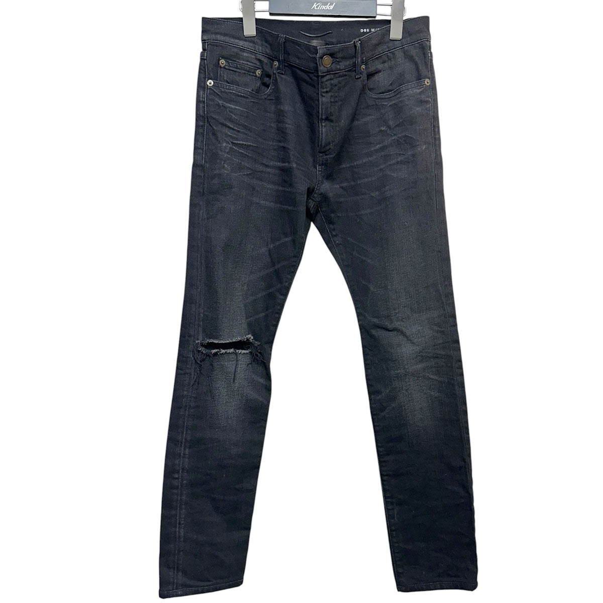 Saint Laurent Paris 16AWエディ期 D02 M SK-LWダメージ加工スキニーデニムパンツ441240 古着・中古-1枚目のアイテム画像