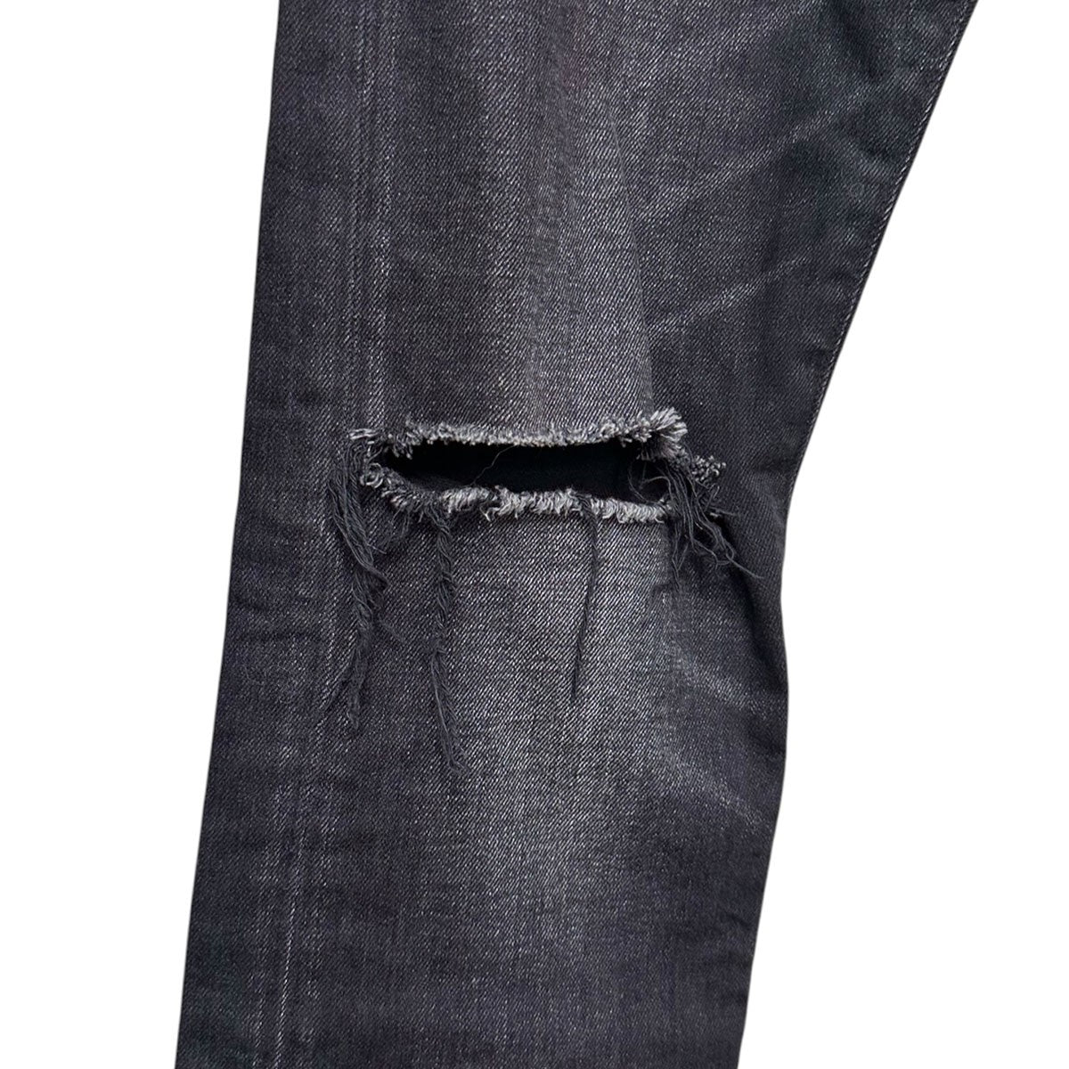 Saint Laurent Paris 16AWエディ期 D02 M SK-LWダメージ加工スキニーデニムパンツ441240 古着・中古-4枚目のアイテム画像
