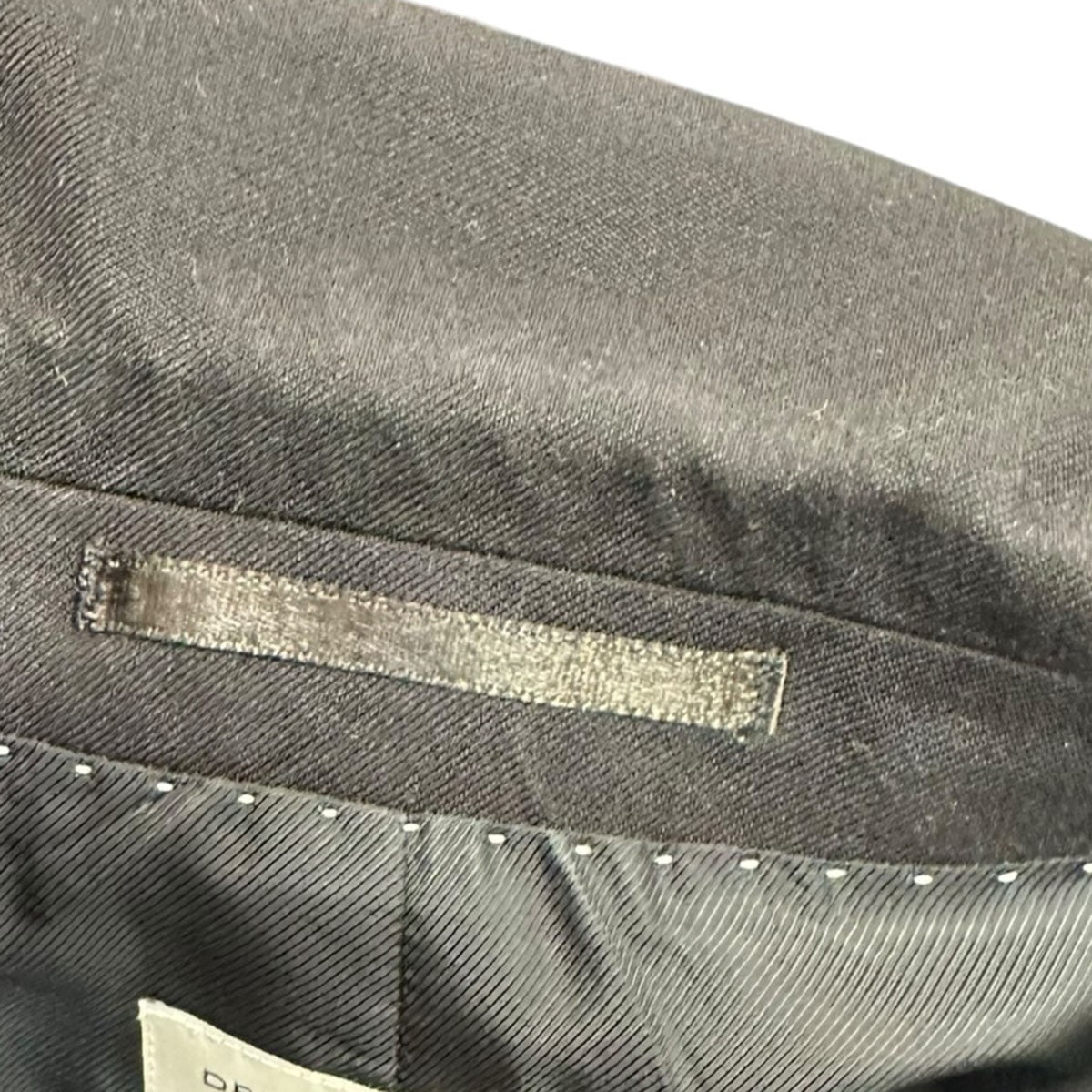 DRIES VAN NOTEN コットンウール2Bテーラードジャケット 古着・中古-4枚目のアイテム画像